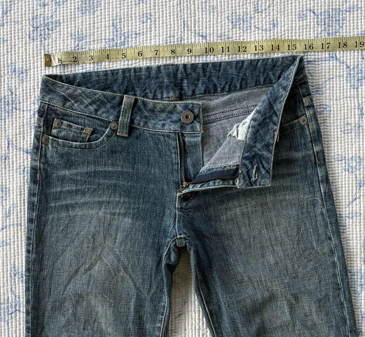 Uniqlo Uniqlo X High Quality Guarented Flared Denim Streetwear Size US 31 - 3 Thumbnail