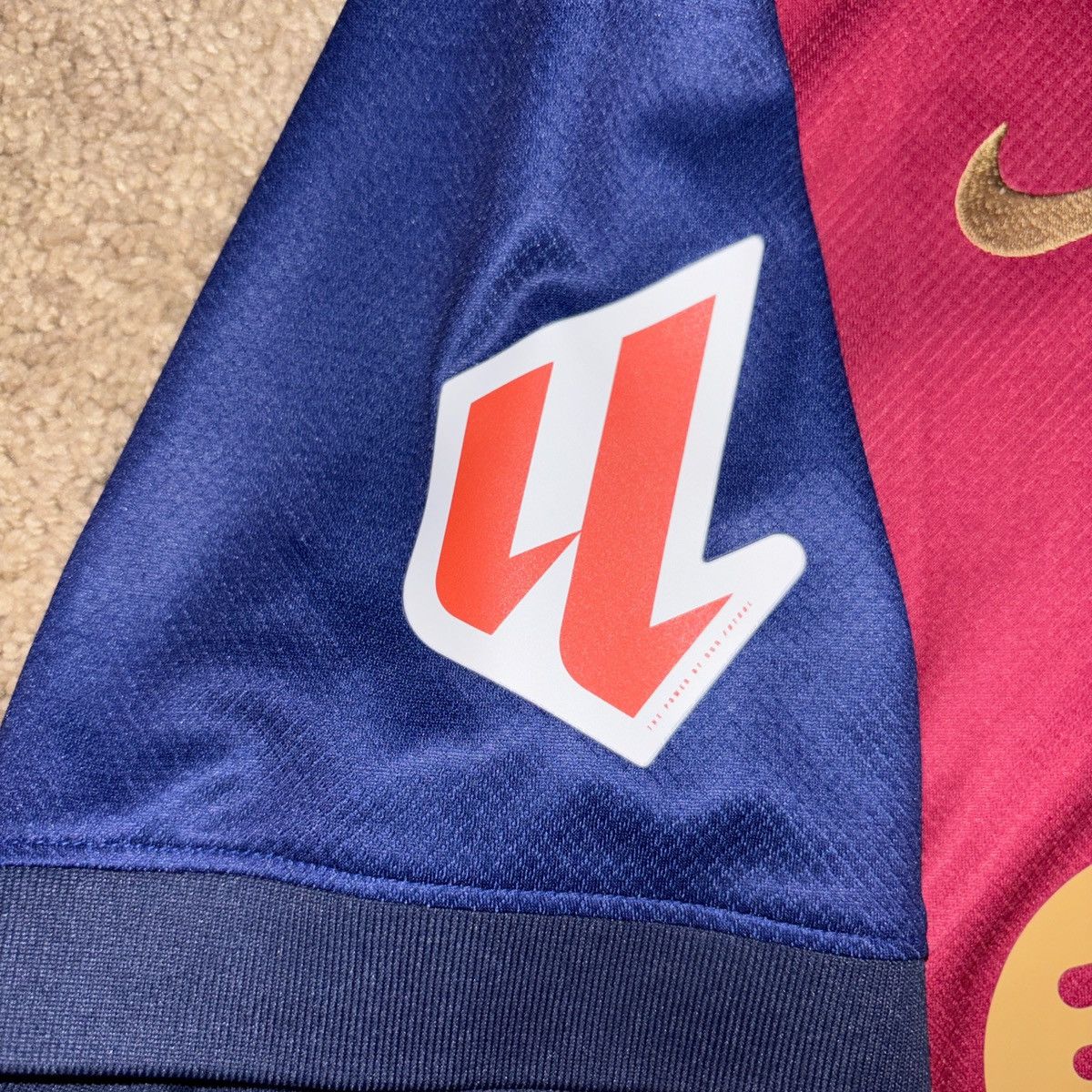 Nike Barcelona 2024/25 Home Kit Fan Version Size US M / EU 48-50 / 2 - 2 Thumbnail