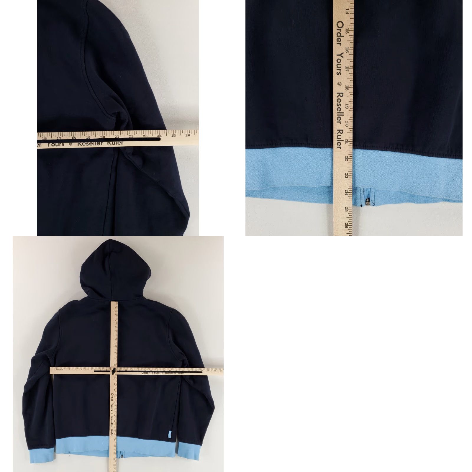 Vintage Manchester City Full Zip Hoodie Sweatshirt Cityzens Mens L Blue Size US L / EU 52-54 / 3 - 8 Thumbnail