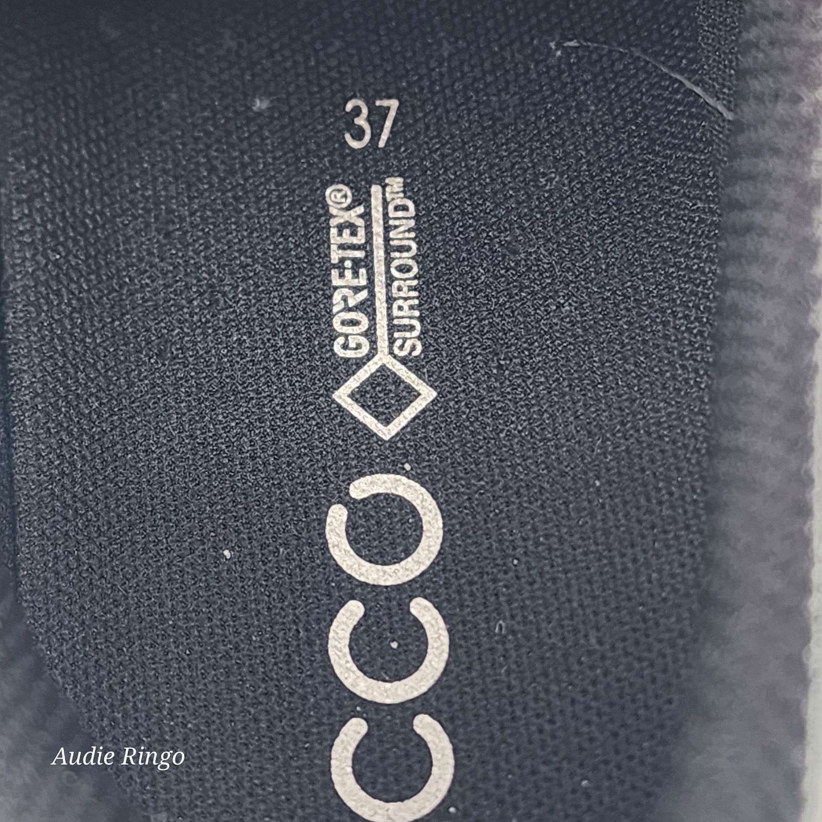 Ecco ECCO Black Leather Lace-Up Comfort Walking Shoes EU 37 US 6 Size US 6 / IT 36 - 14 Thumbnail