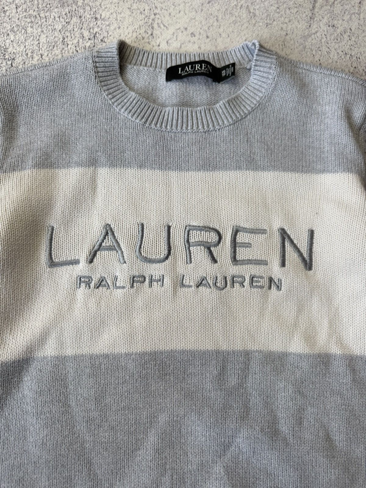 Polo Ralph Lauren Vintage Women’s Polo Ralph Lauren Sweater Big Logo Y2K Size XS / US 0-2 / IT 36-38 - 9 Thumbnail