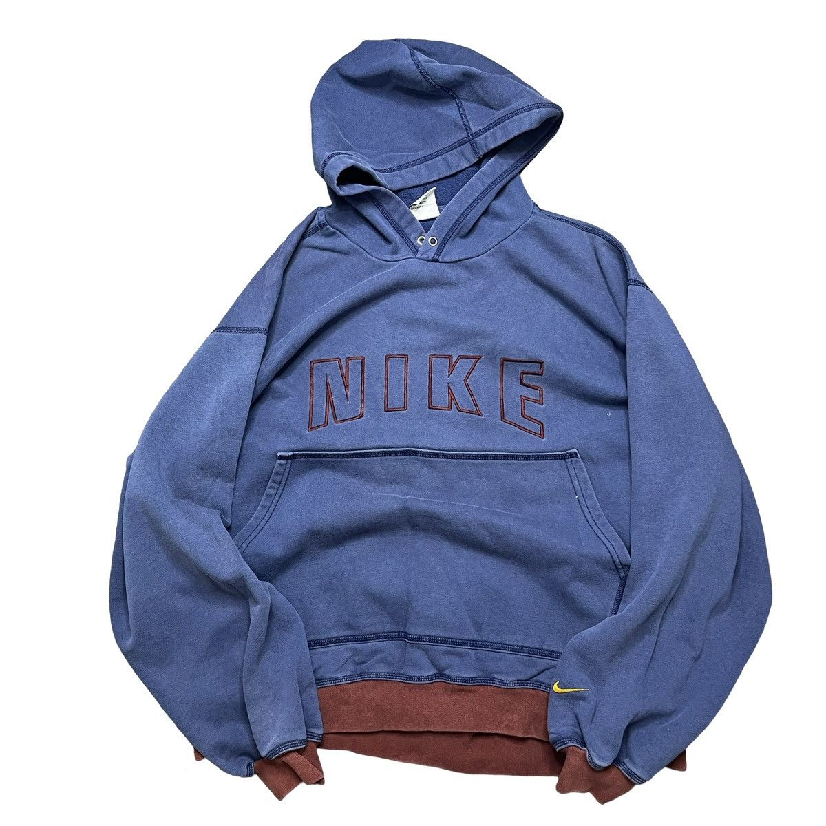 Nike × Vintage Extremely Rare Vintage 90s Nike Hoodie Size US L / EU 52-54 / 3 - 1 Thumbnail