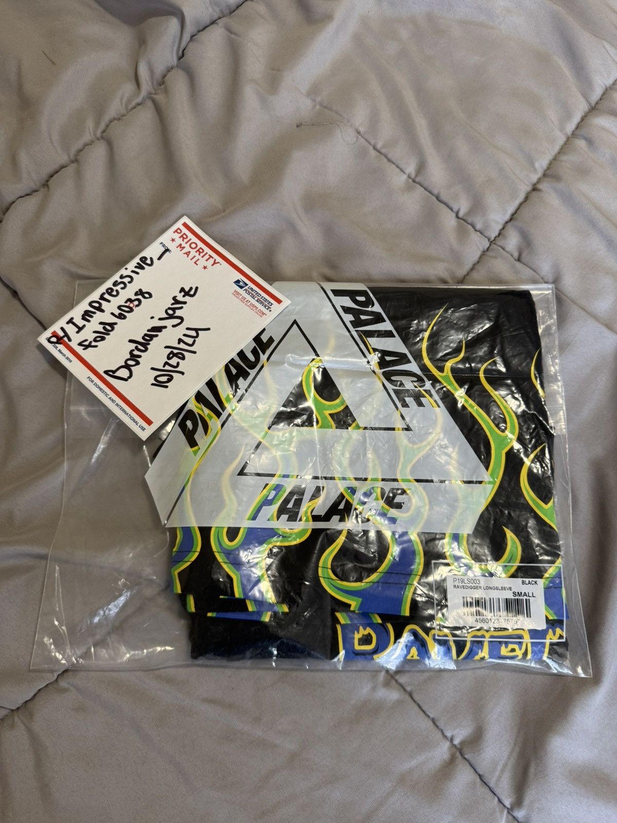 Palace Rave digger LS tee Size US S / EU 44-46 / 1 - 2 Thumbnail