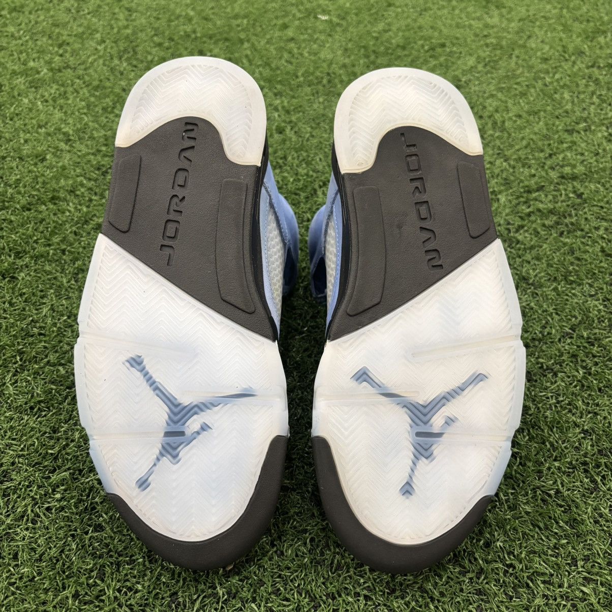 Jordan Brand Size 9 -Jordan 5 Retro UNC University Blue Flawless With Box Size US 9 / EU 42 - 9 Thumbnail