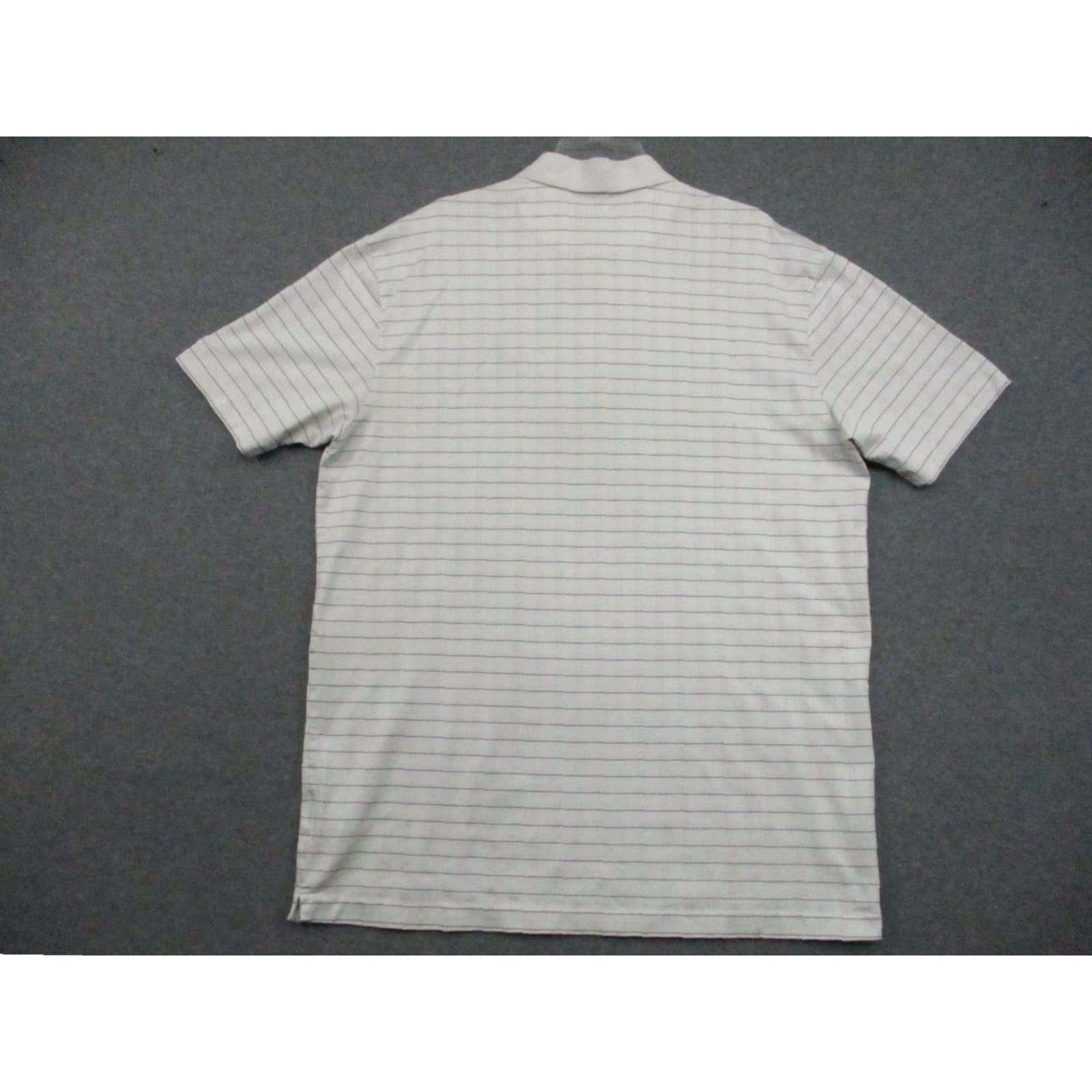 Nike VINTAGE Nike Tiger Woods Collection Polo Shirt (2XL) White Striped Golf Polo Mens Nike Tiger Woods Collection Polo Shirt 2XL White Stripes Size US XXL / EU 58 / 5 - 5 Thumbnail