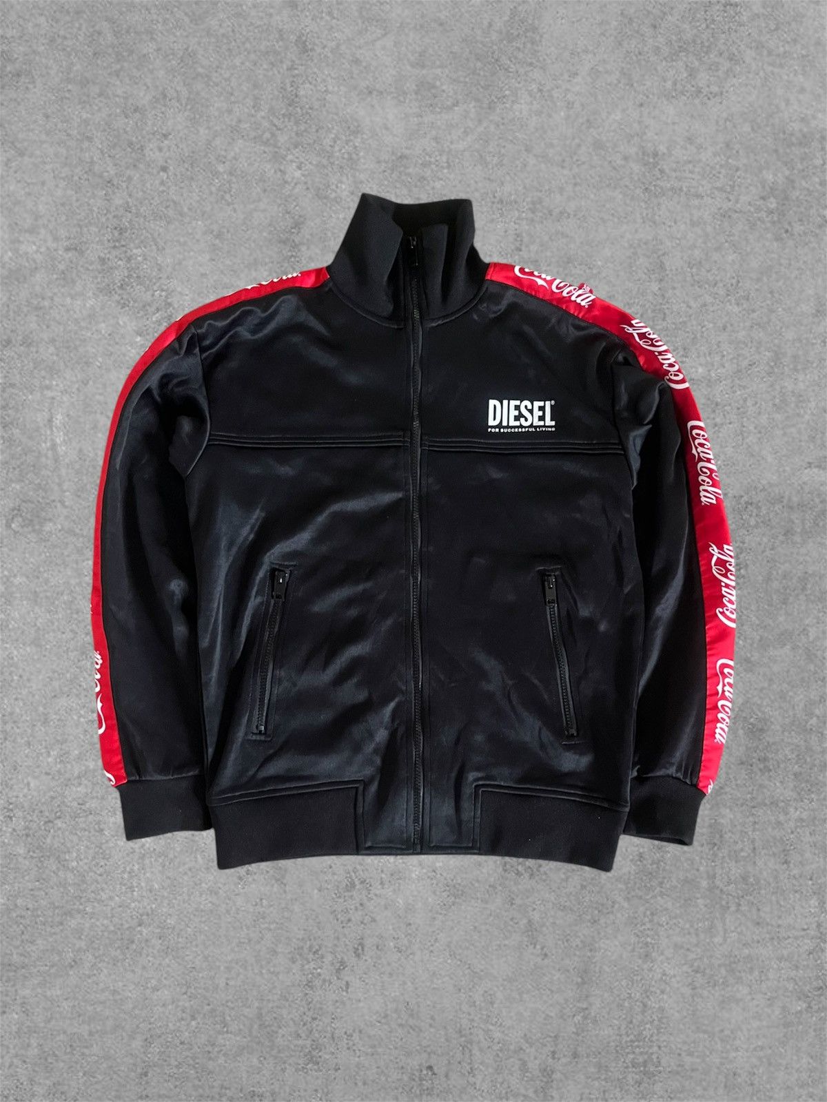 Diesel DIESEL Coca-cola Bomber Size US S / EU 44-46 / 1 - 1 Thumbnail