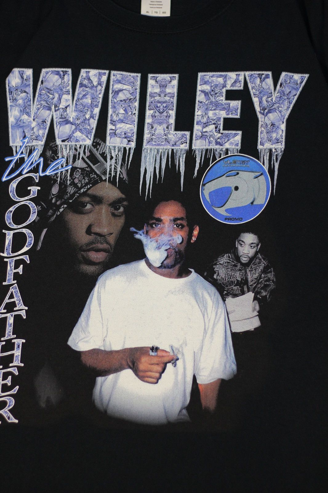 Band Tees Official Wiley 2017 The Godfather UK Grime T-Shirt Size US XL / EU 56 / 4 - 2 Thumbnail