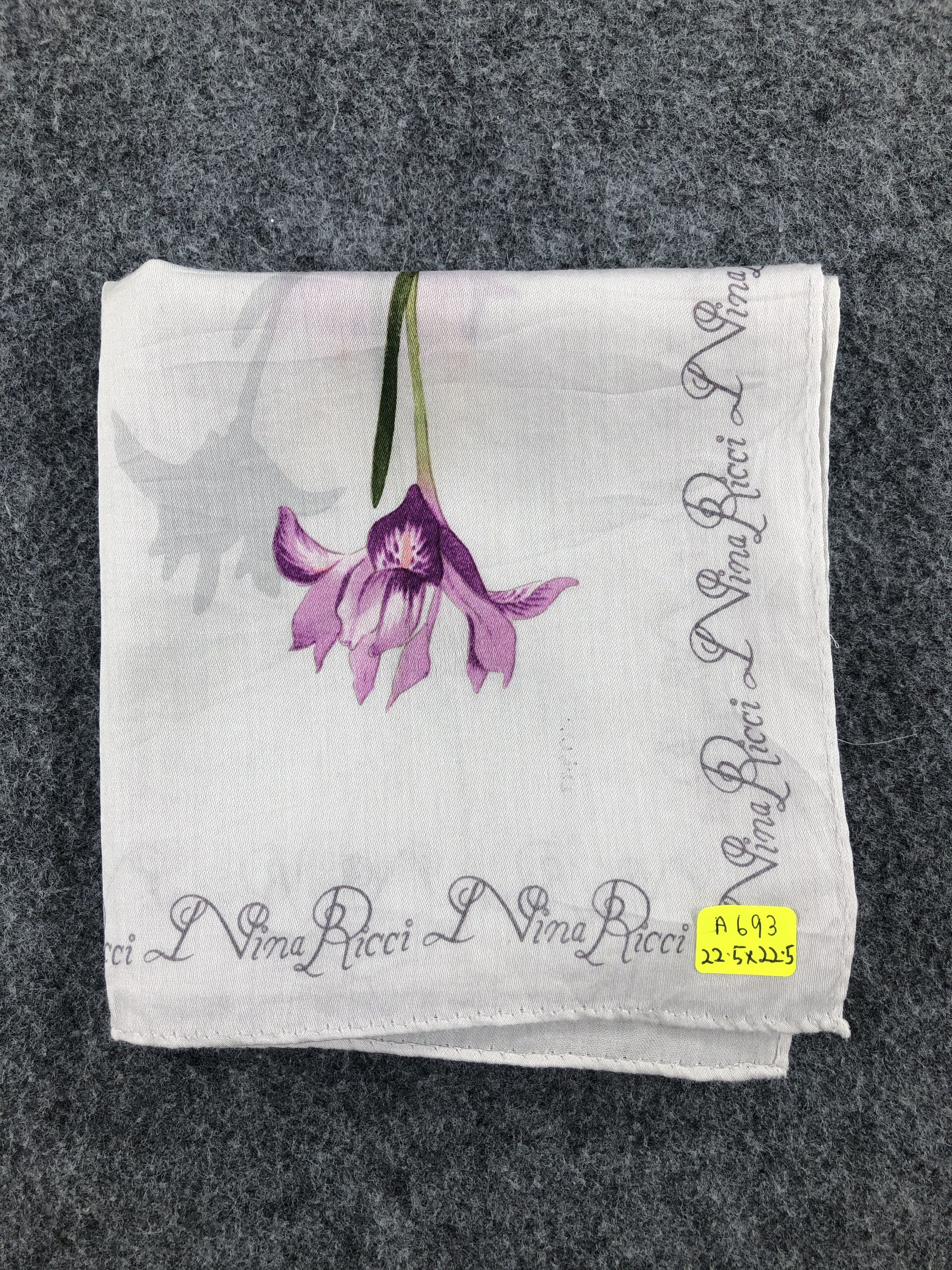 Nina Ricci Nina Ricci Handkerchief / Bandana / Neckerchief Size ONE SIZE - 6 Thumbnail