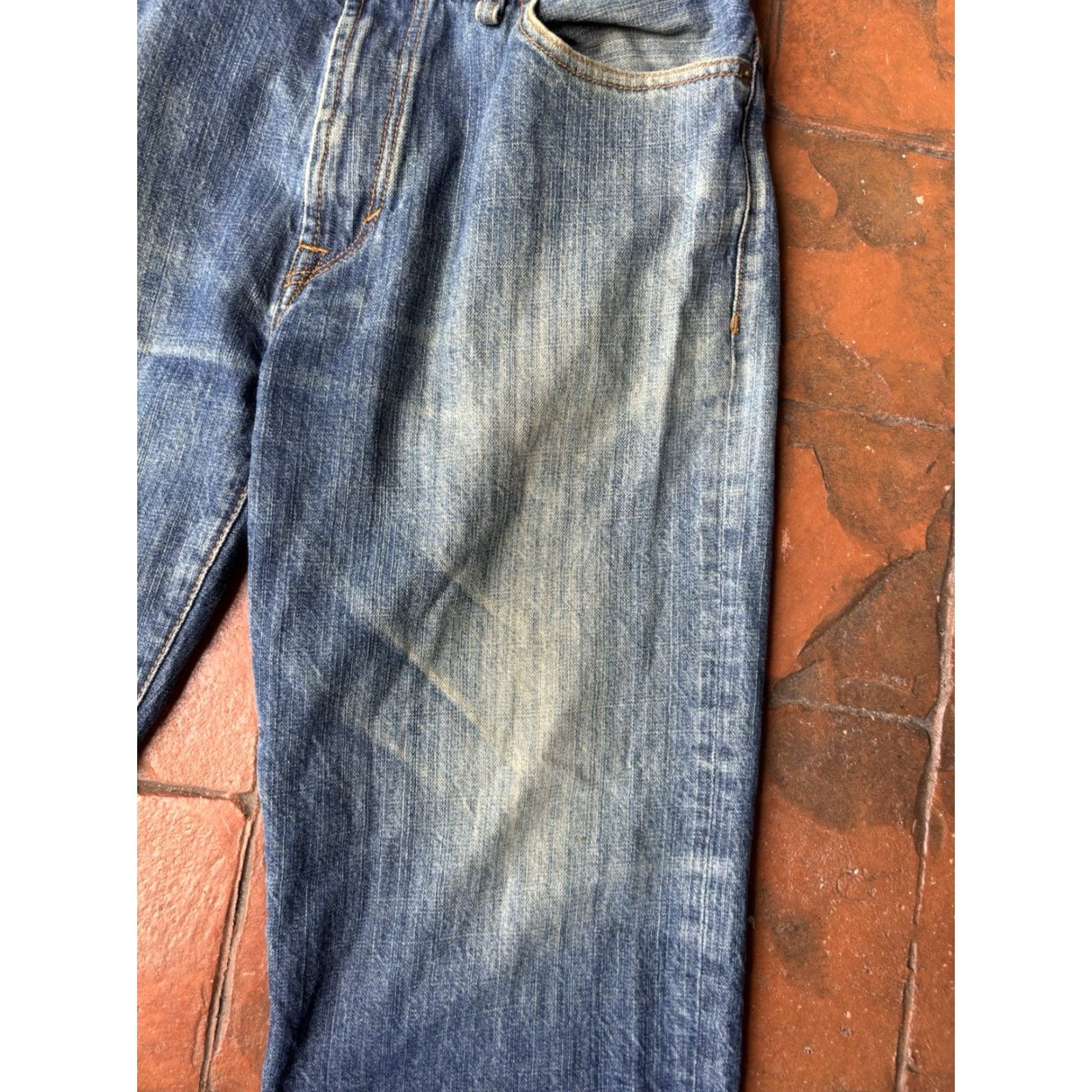 Sean John VINTAGE Sean John Jeans 34x31 Denim Blue Embroidered Hip Hop City Streetwear Mens Jeans Size US 34 / EU 50 - 6 Thumbnail