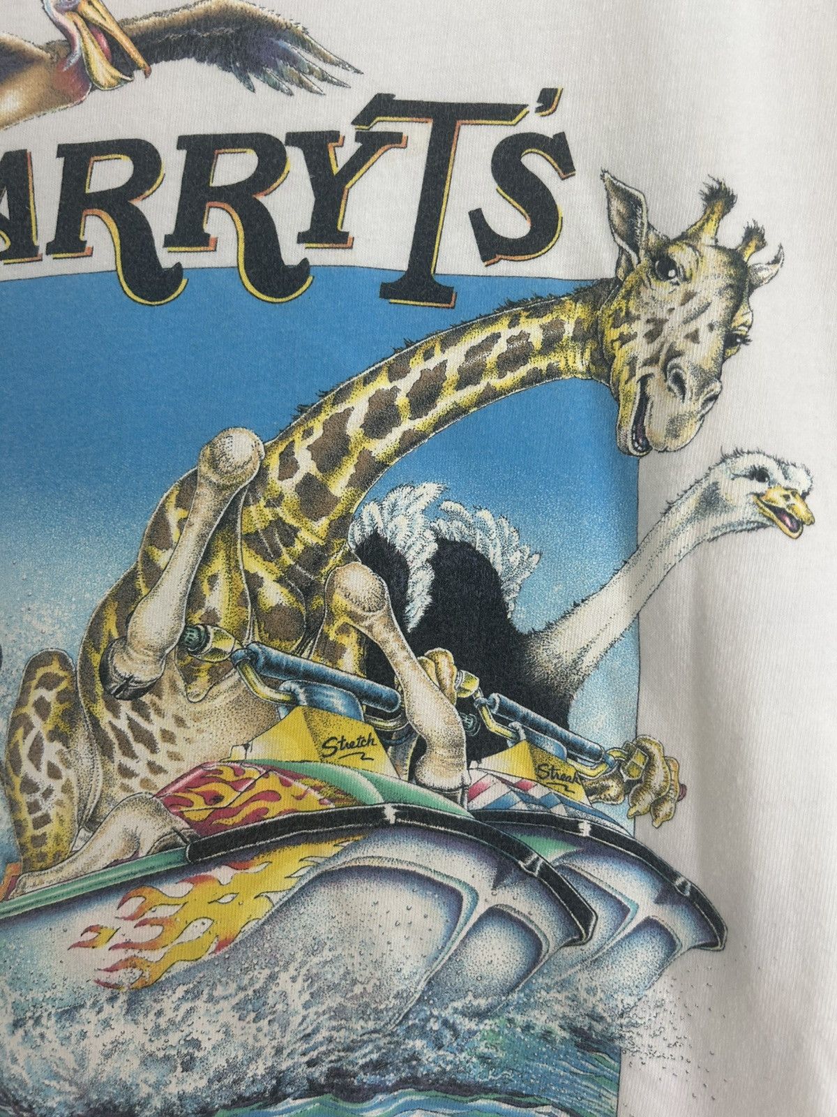 Vintage Vintage Harry T’s “Race of the Long Necks” Animal Jetski Tee Size US M / EU 48-50 / 2 - 3 Thumbnail