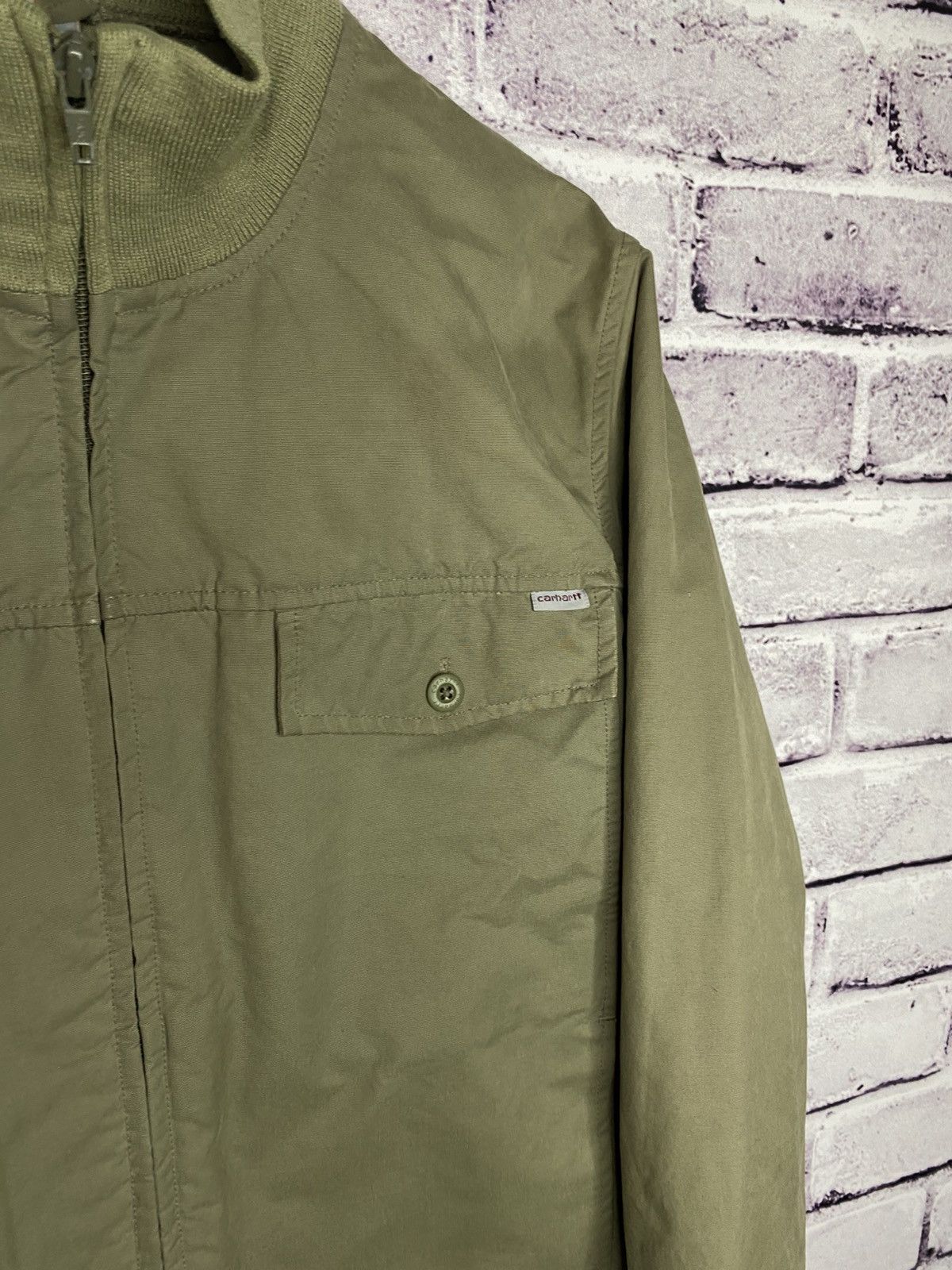 Carhartt Mens Vintage Carhartt Bombers work in progress y2k green Size US M / EU 48-50 / 2 - 2 Thumbnail