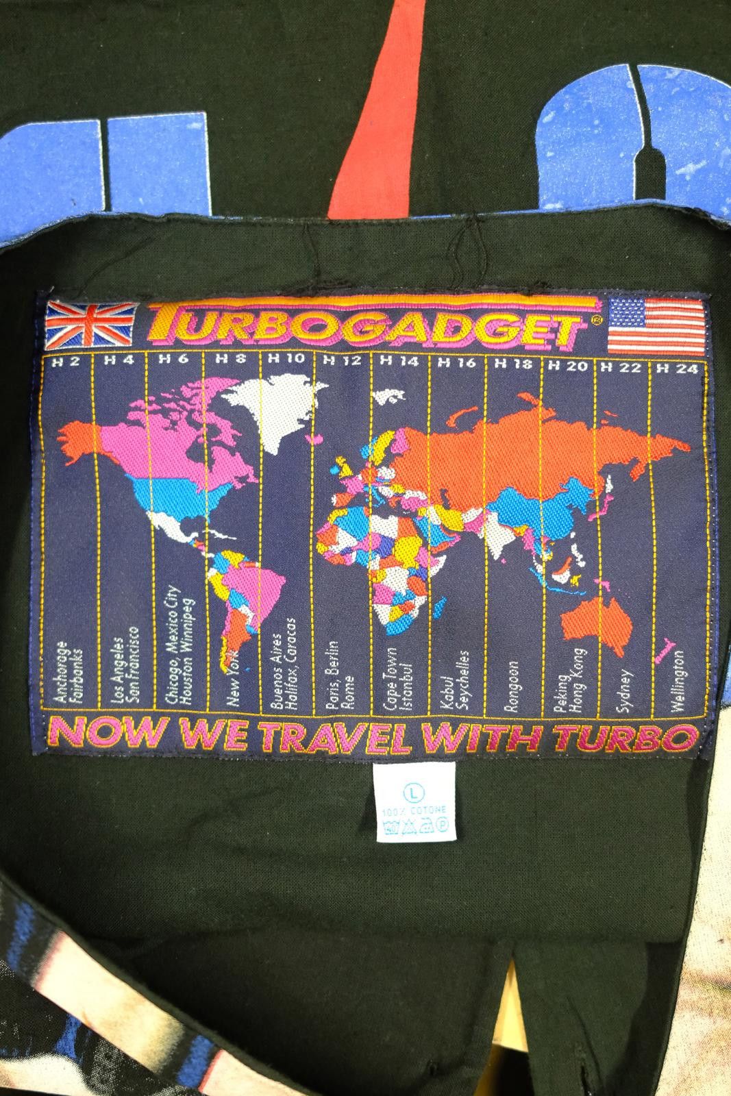 90's Turbo Gadget AC DC All Over Print Vest