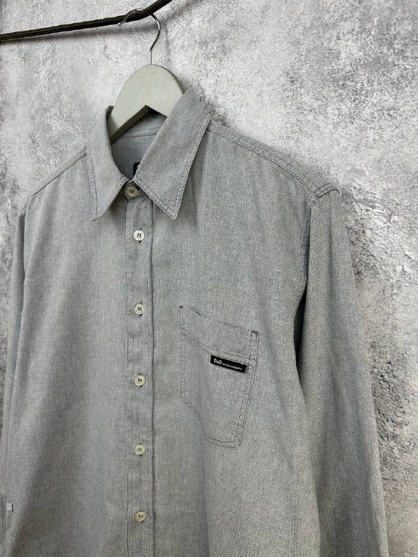 Dolce & Gabbana D&G Dolce & Gabbana Oxford Cotton Button Up Shirt LS Size US M / EU 48-50 / 2 - 5 Thumbnail