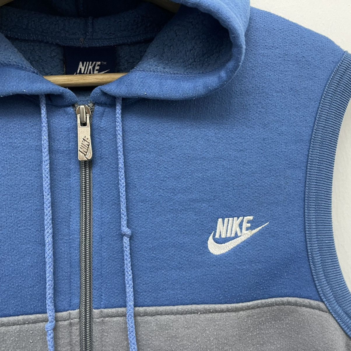 Nike Vintage Nike Sleeveless Hoodie Size US S / EU 44-46 / 1 - 5 Thumbnail