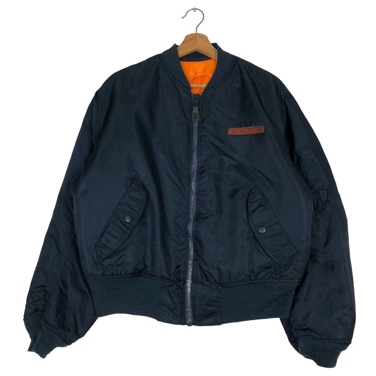 Avirex 🔥RIOT RIOT REVERSIBLE BOMBER JACKET AVIREX LTD USA Size US M / EU 48-50 / 2 - 1 Thumbnail