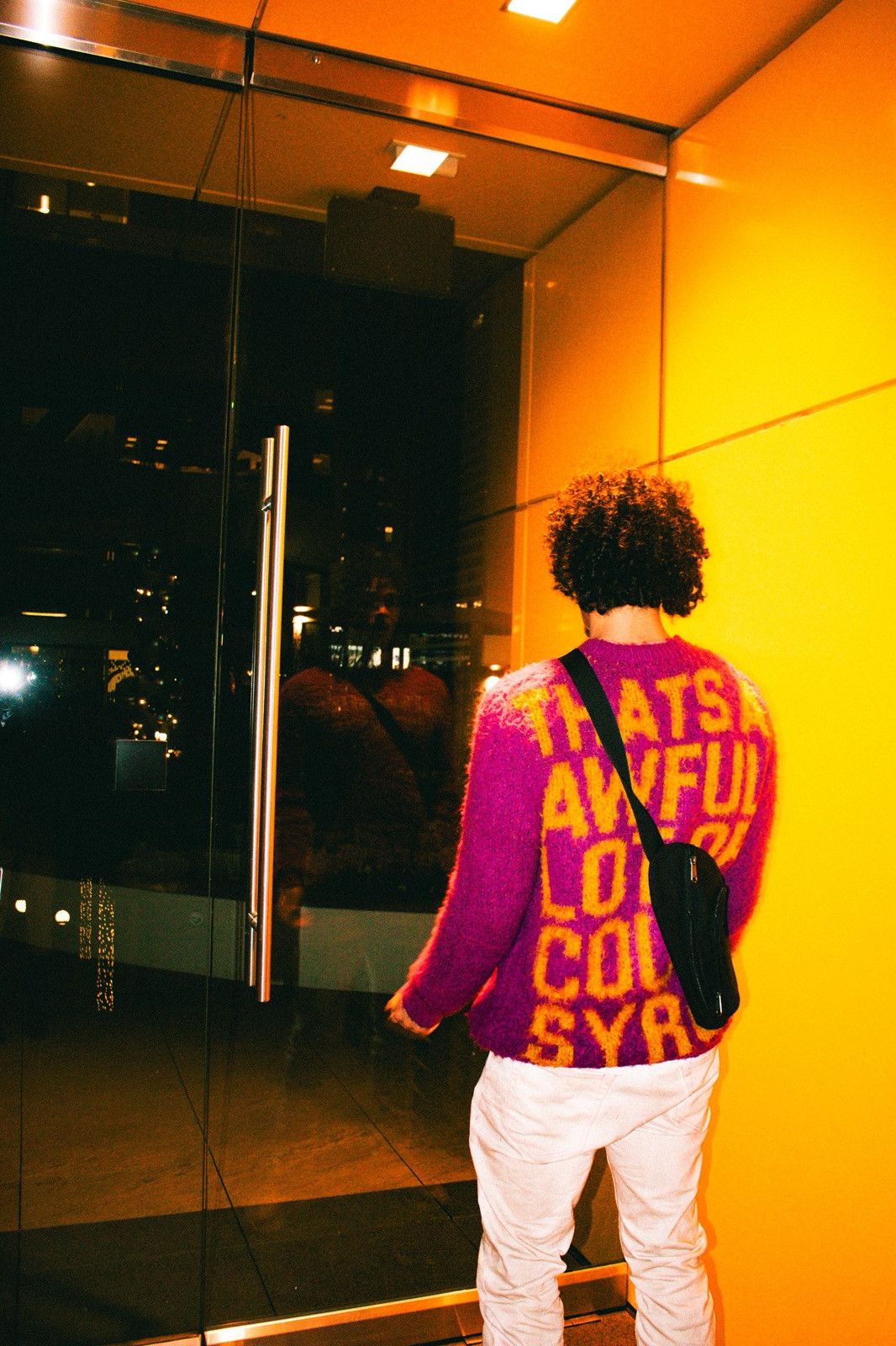 Other Thats A Awful Lot of Cough Syrup Mohair Sweater Rare Size US XL / EU 56 / 4 - 1 Thumbnail