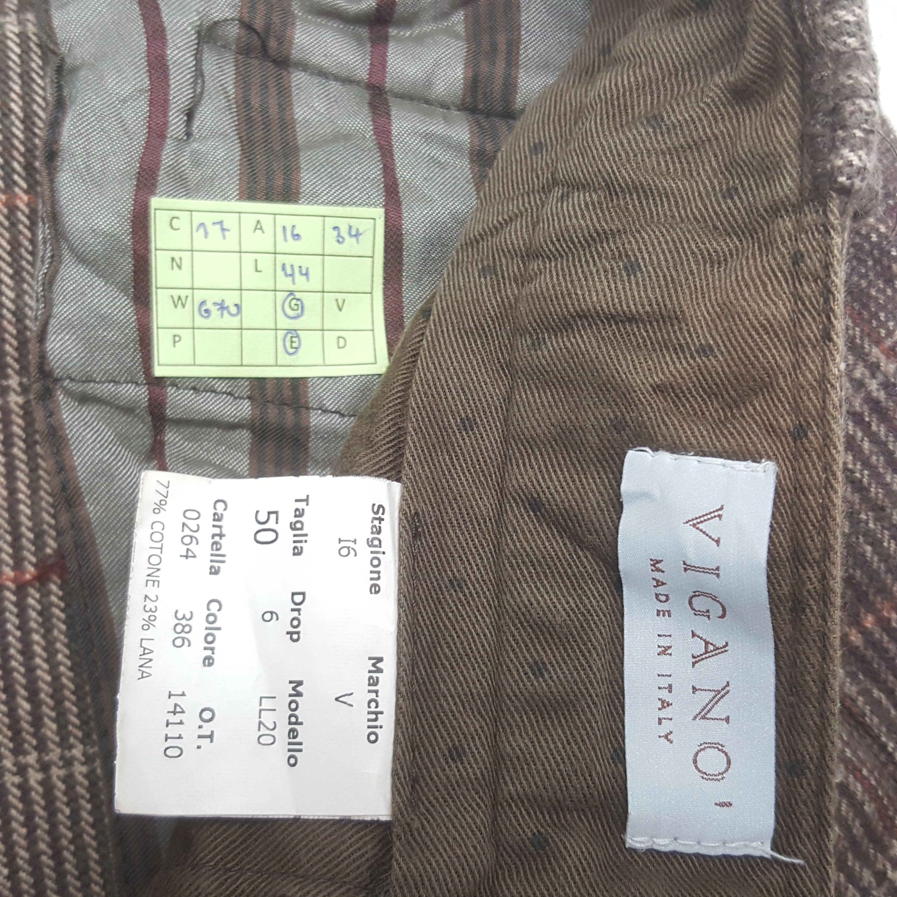 Vintage Vintage Vigano Italy Casual Cargo Pants RR27 Size US 32 / EU 48 - 8 Thumbnail