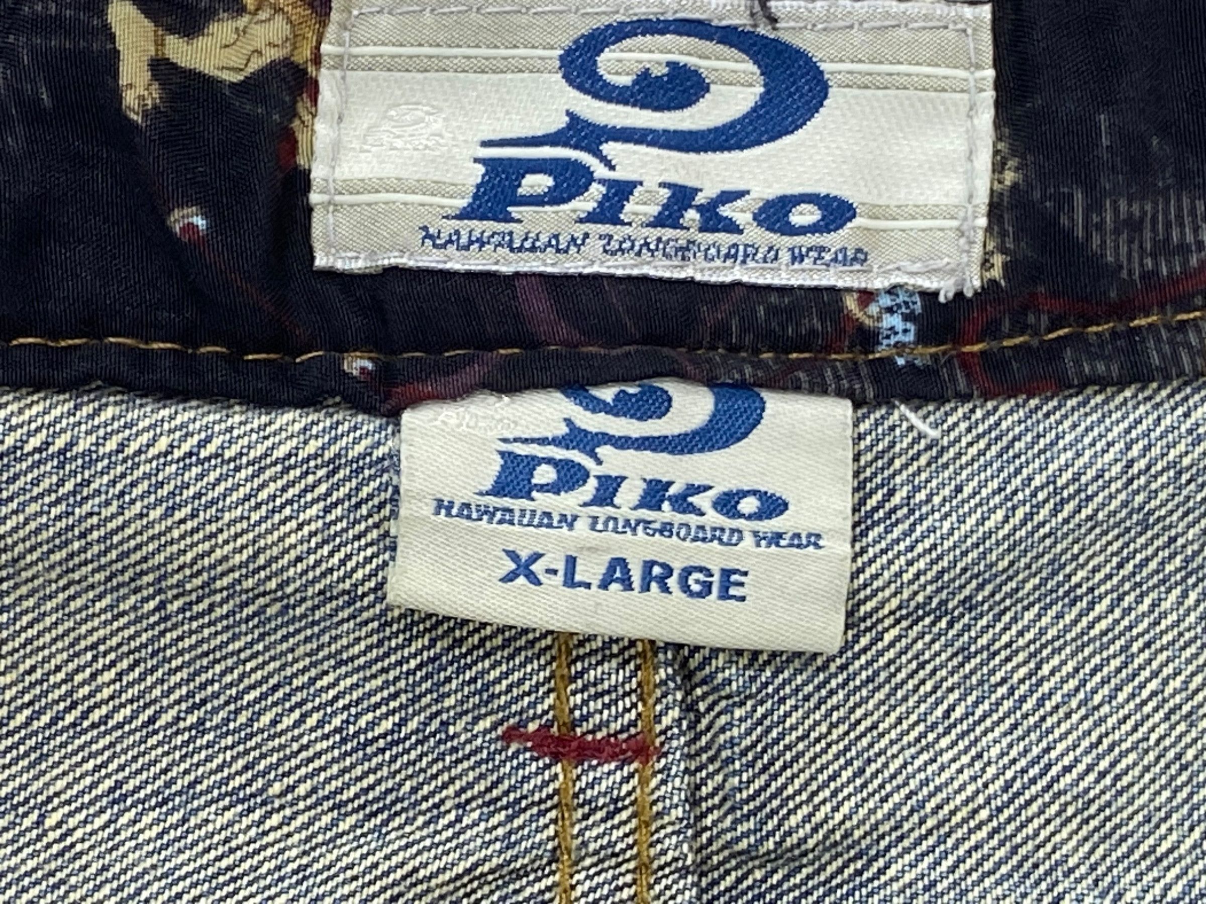 Japanese Brand Piko Short Denim Koi Sukajan Jeans Size US 32 / EU 48 - 5 Thumbnail