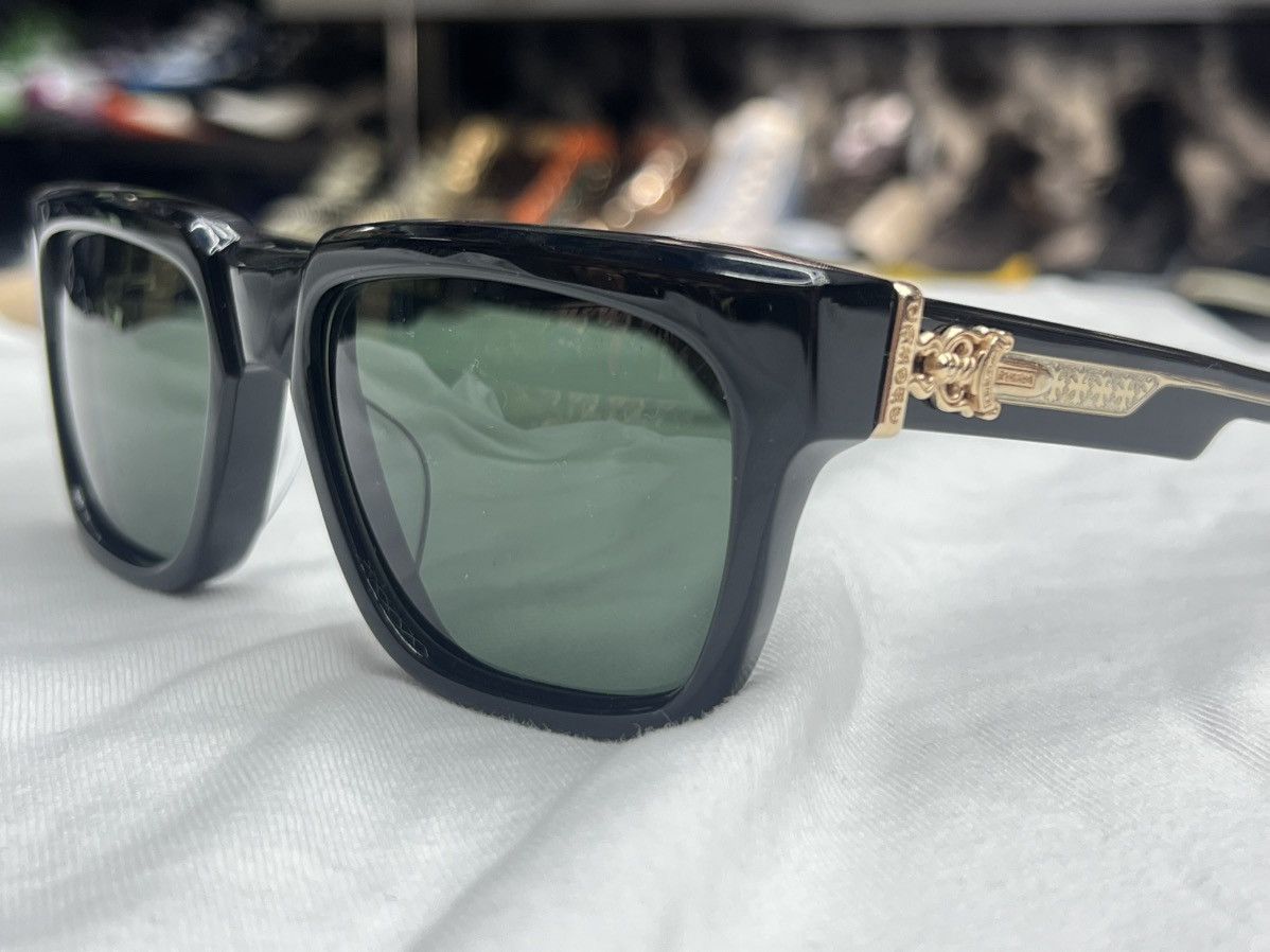 Chrome Hearts Chrome Hearts Box Officer Sunglasses Size ONE SIZE - 1 Thumbnail