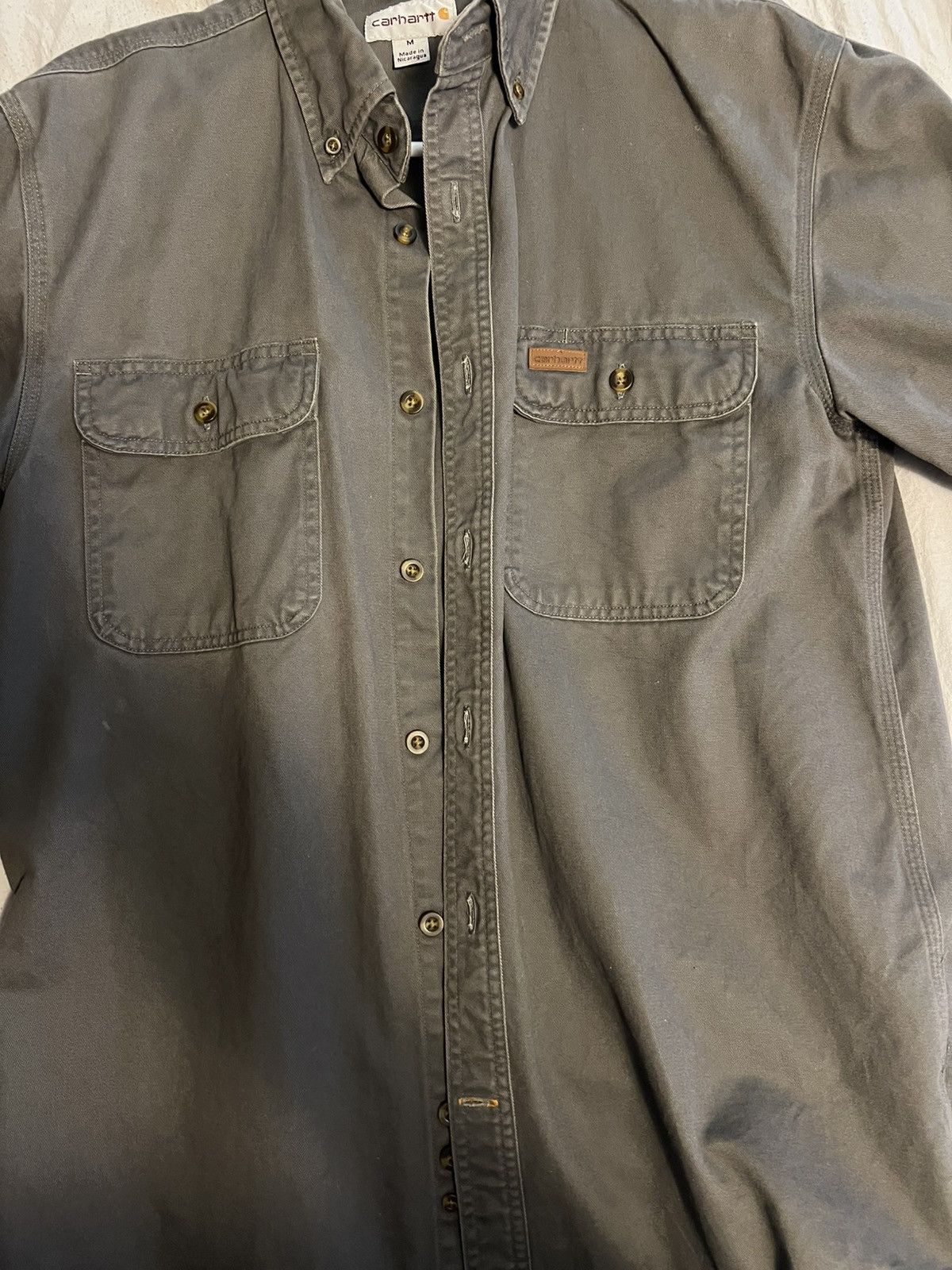 Carhartt Work Flannel Size US M / EU 48-50 / 2 - 1 Thumbnail
