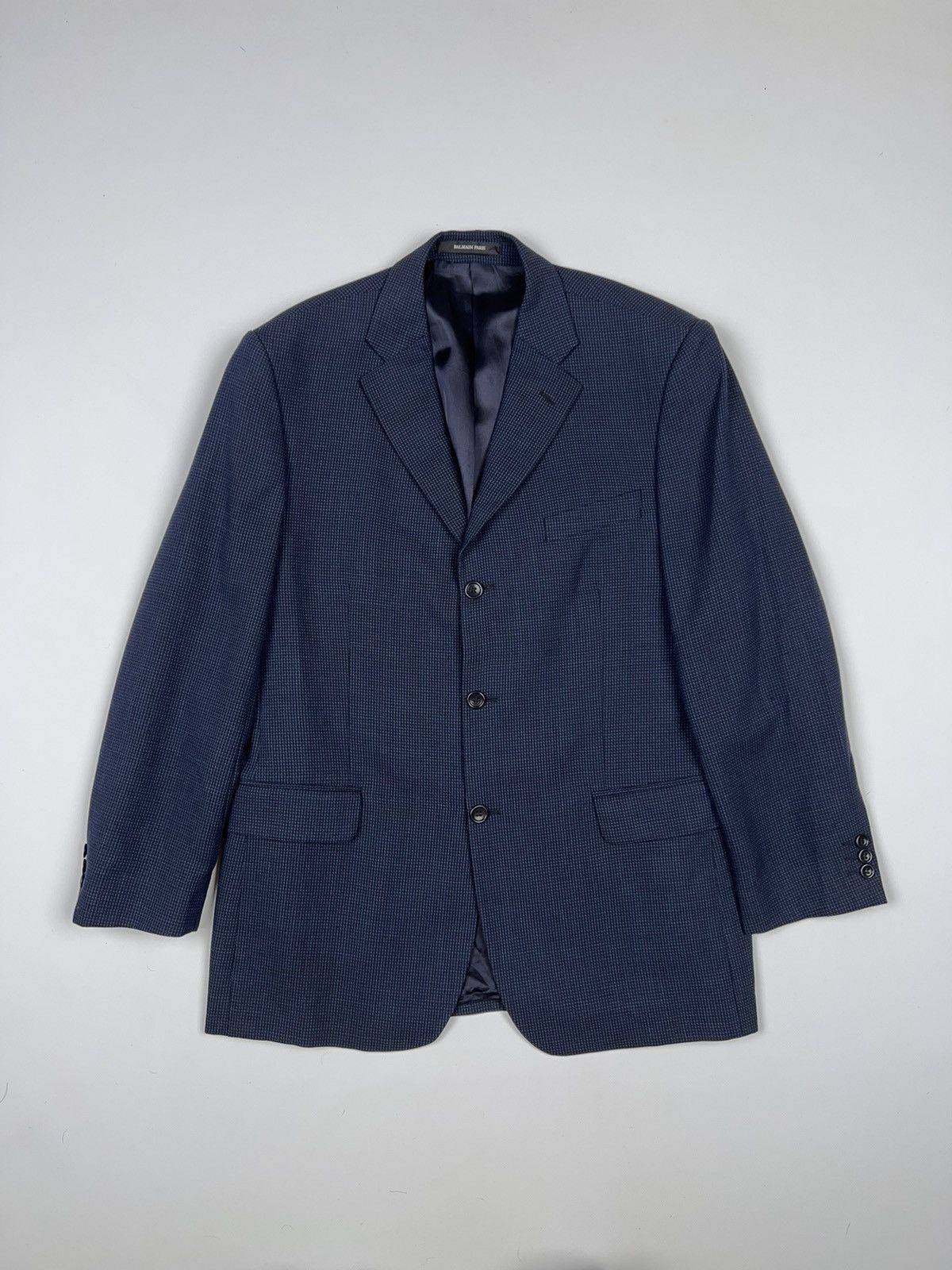 Balmain Balmain Paris Blazer Structure Jacket Size 42R - 2 Thumbnail