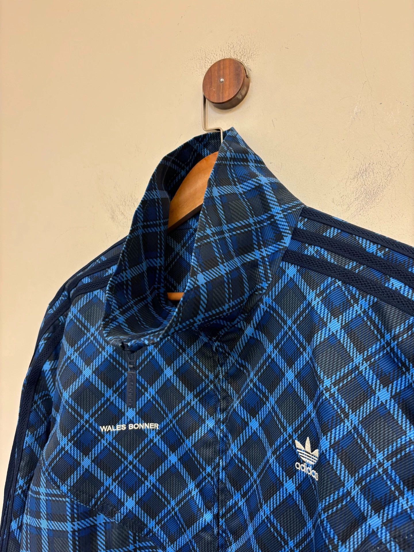 Wales Bonner wales Bonner x adidas Tartan 3-Stripes Knit Short Jacket (L) Size US L / EU 52-54 / 3 - 9 Thumbnail