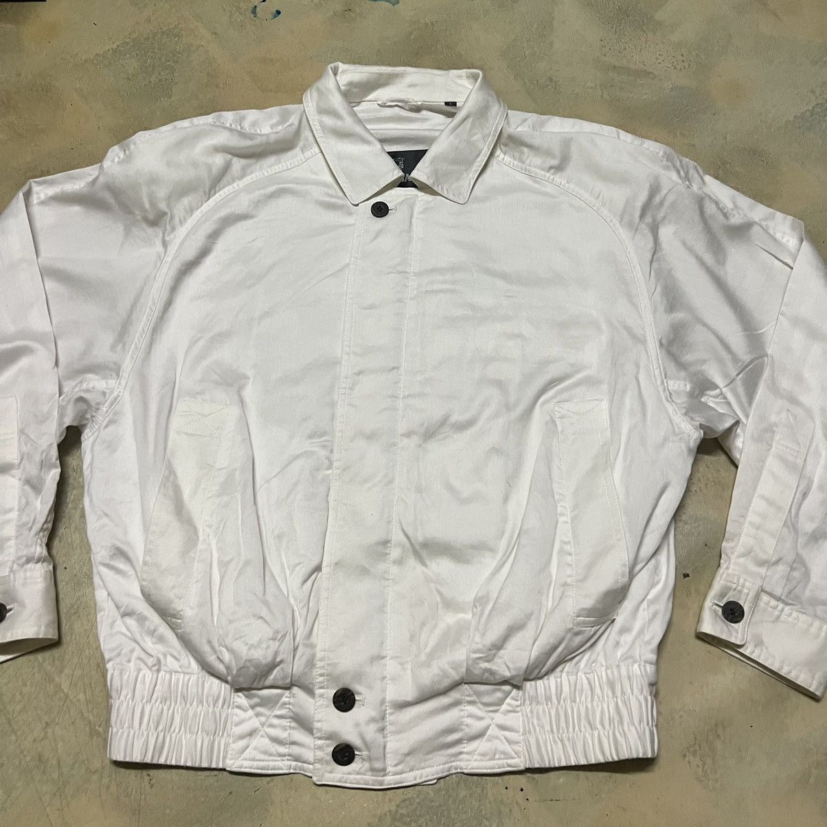 Trussardi Trussardi Big Logo Bomber Style Jacket Size US L / EU 52-54 / 3 - 8 Thumbnail
