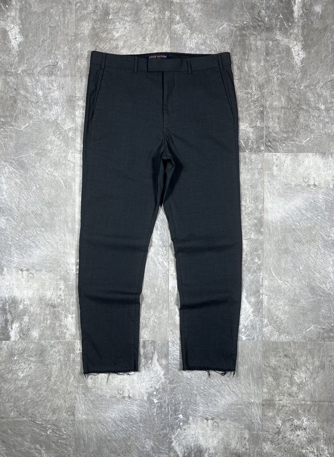 Louis Vuitton Louis Vuitton Uniform Classic Virgin Wool Pants Trousers Size US 36 / EU 52 - 1 Thumbnail