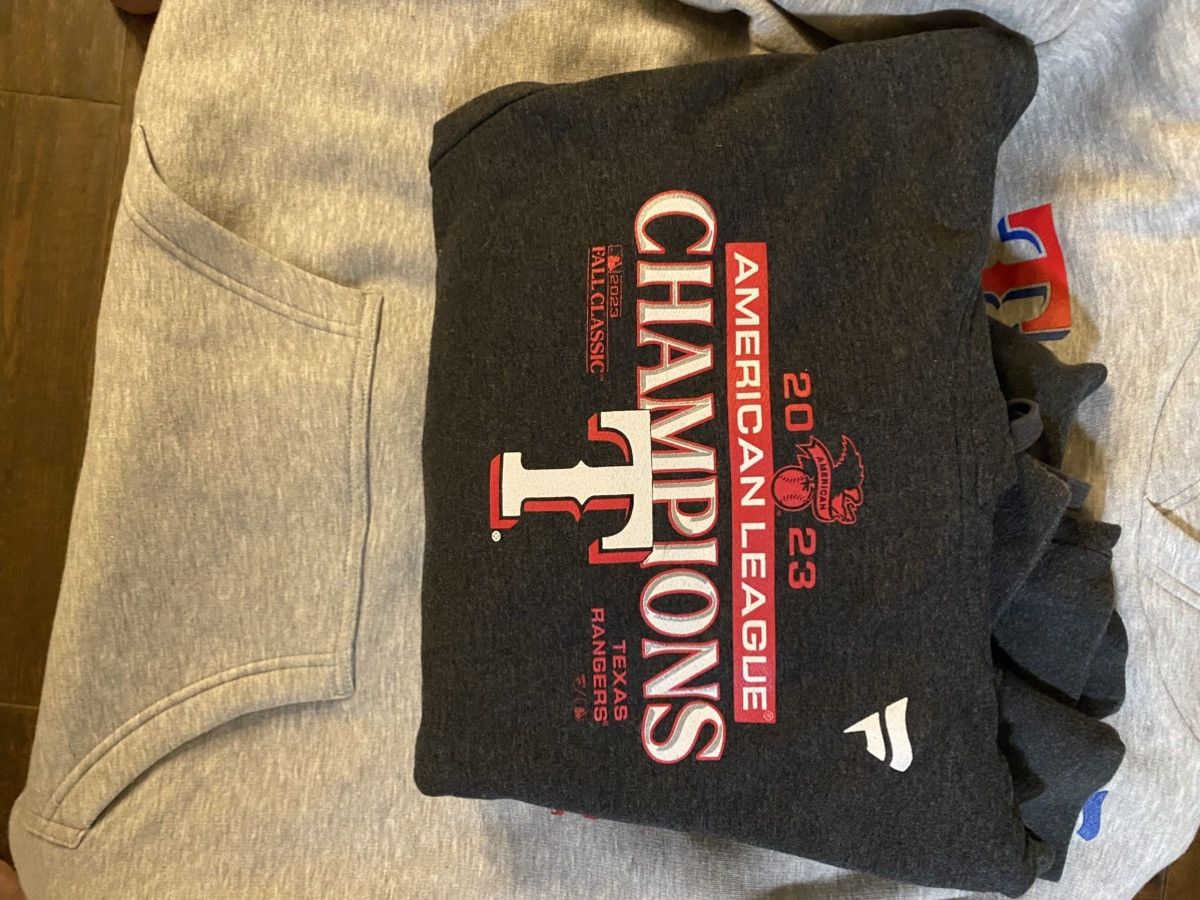 Nike AUTHENTIC- TEXAS RANGER NBL CHAMPIONS HOODIE Size US M / EU 48-50 / 2 - 4 Thumbnail