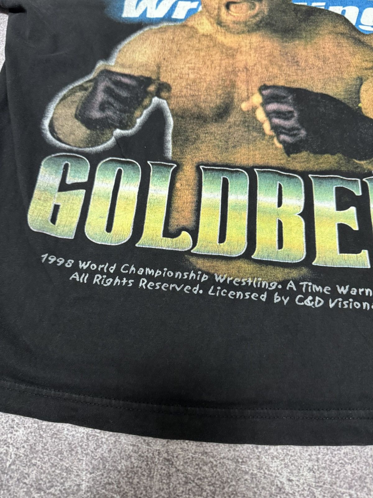 WWE Rare Vintage 1998 WCW GOLDBERG Overprint Tee Size US L / EU 52-54 / 3 - 4 Thumbnail