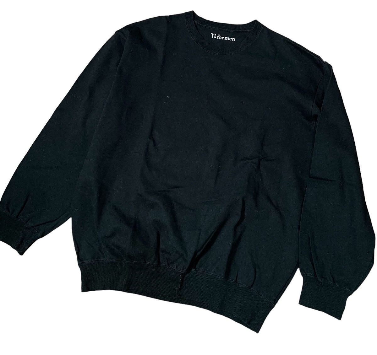 Yohji Yamamoto *FINAL DROP* Yohji yamamoto y’s for men boxy sweatshirt Size US XL / EU 56 / 4 - 2 Thumbnail