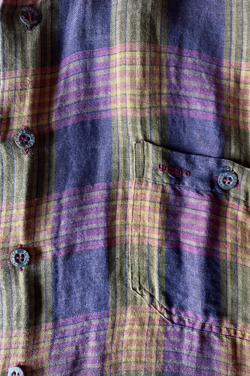 Emanuel Ungaro Emanuel Ungaro Vintage checked shirt size 44 Size US S / EU 44-46 / 1 - 11 Thumbnail