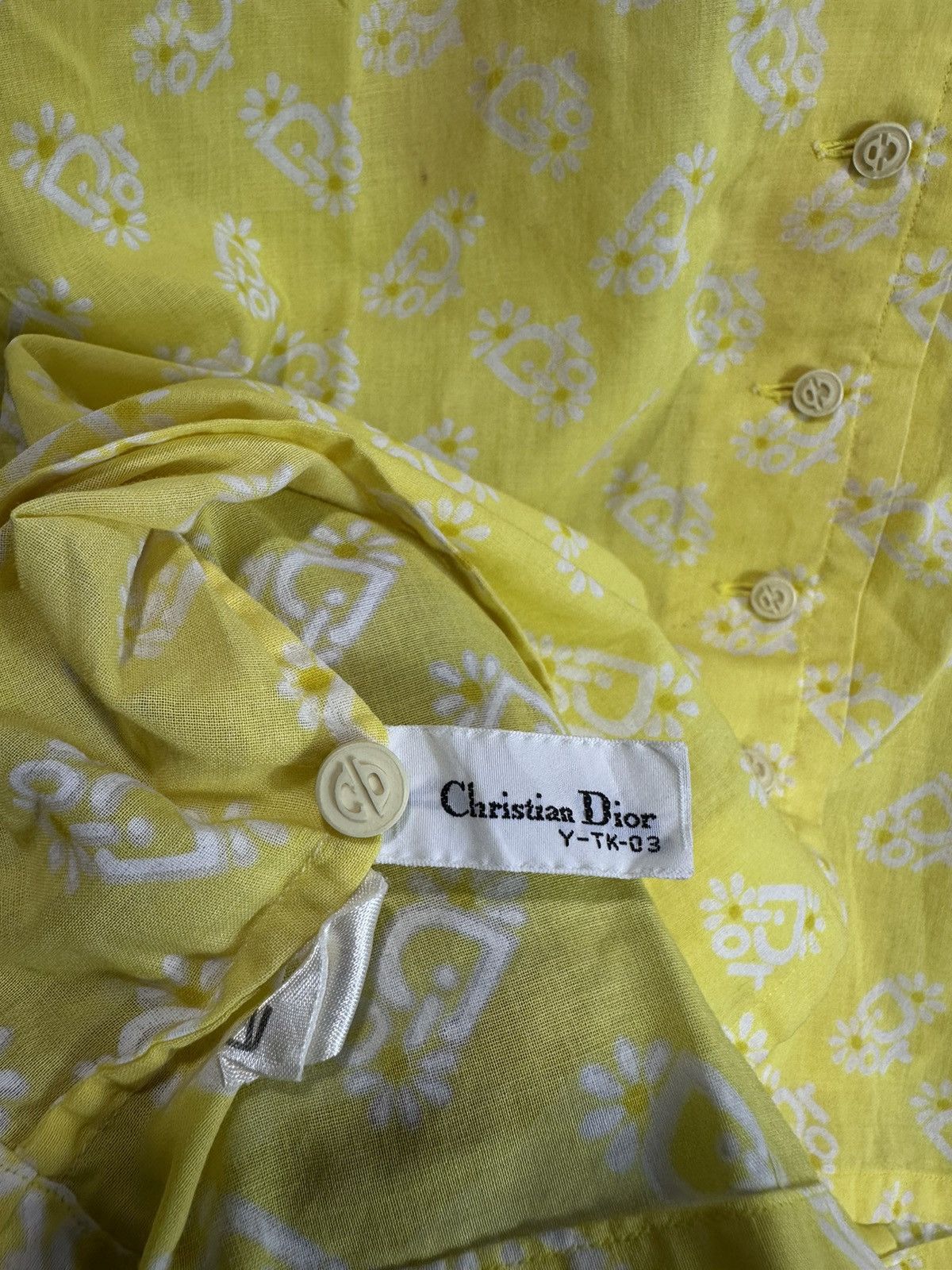 Christian Dior Monsieur CHRISTIAN DIOR Shirt Size M / US 6-8 / IT 42-44 - 8 Thumbnail