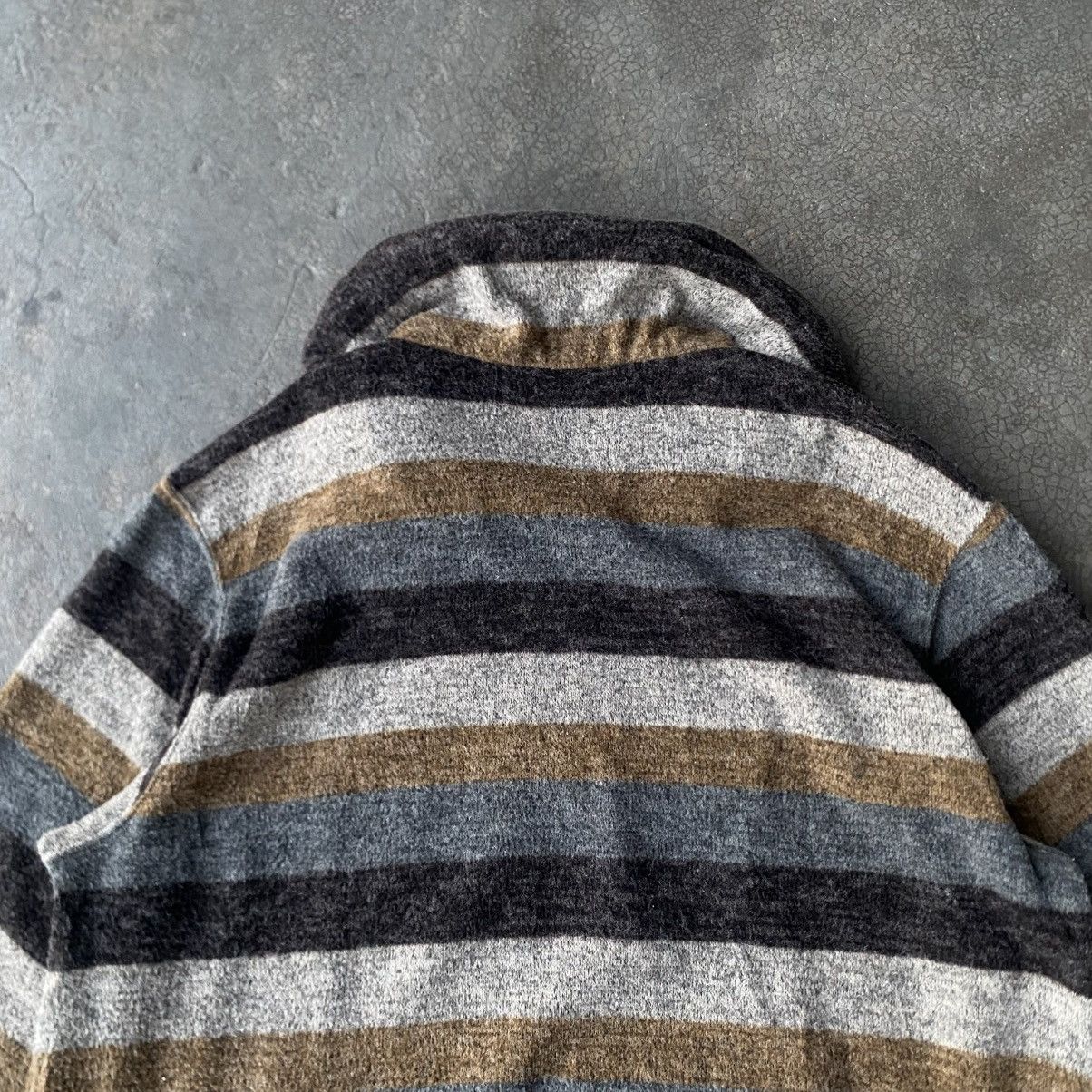 Issey Miyake Issey Miyake Mercibeaucoup Striped Zip Hoodie Jacket Size S / US 4 / IT 40 - 6 Thumbnail