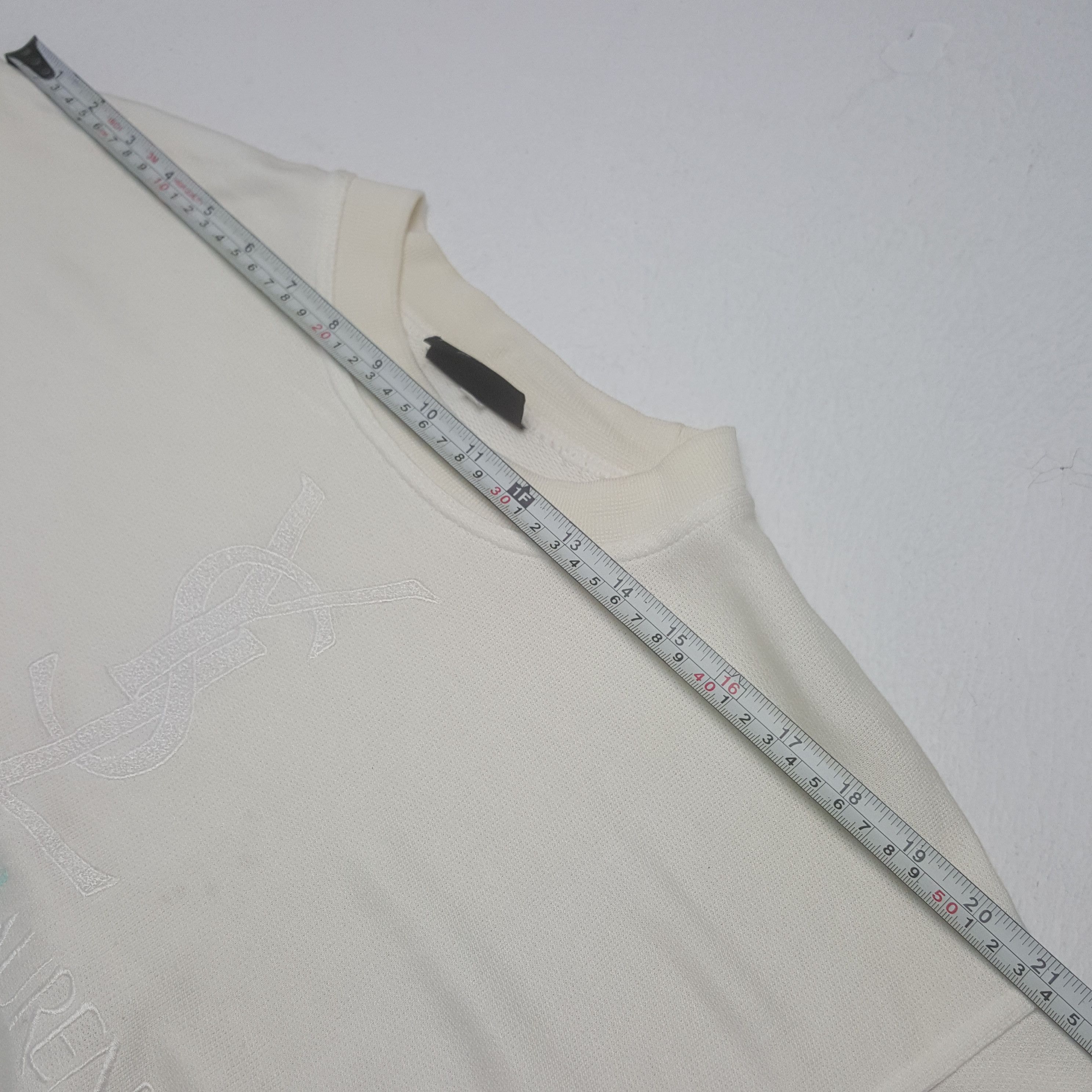 Vintage Yves Saint Laurent Embroidery Sweatshirt