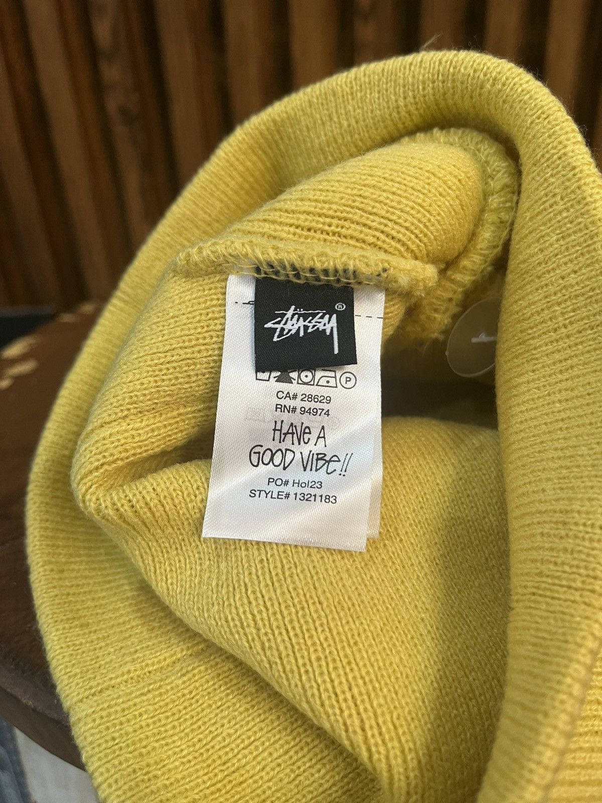 Stussy Stussy workgear print skullcap beanie hat Size ONE SIZE - 3 Thumbnail