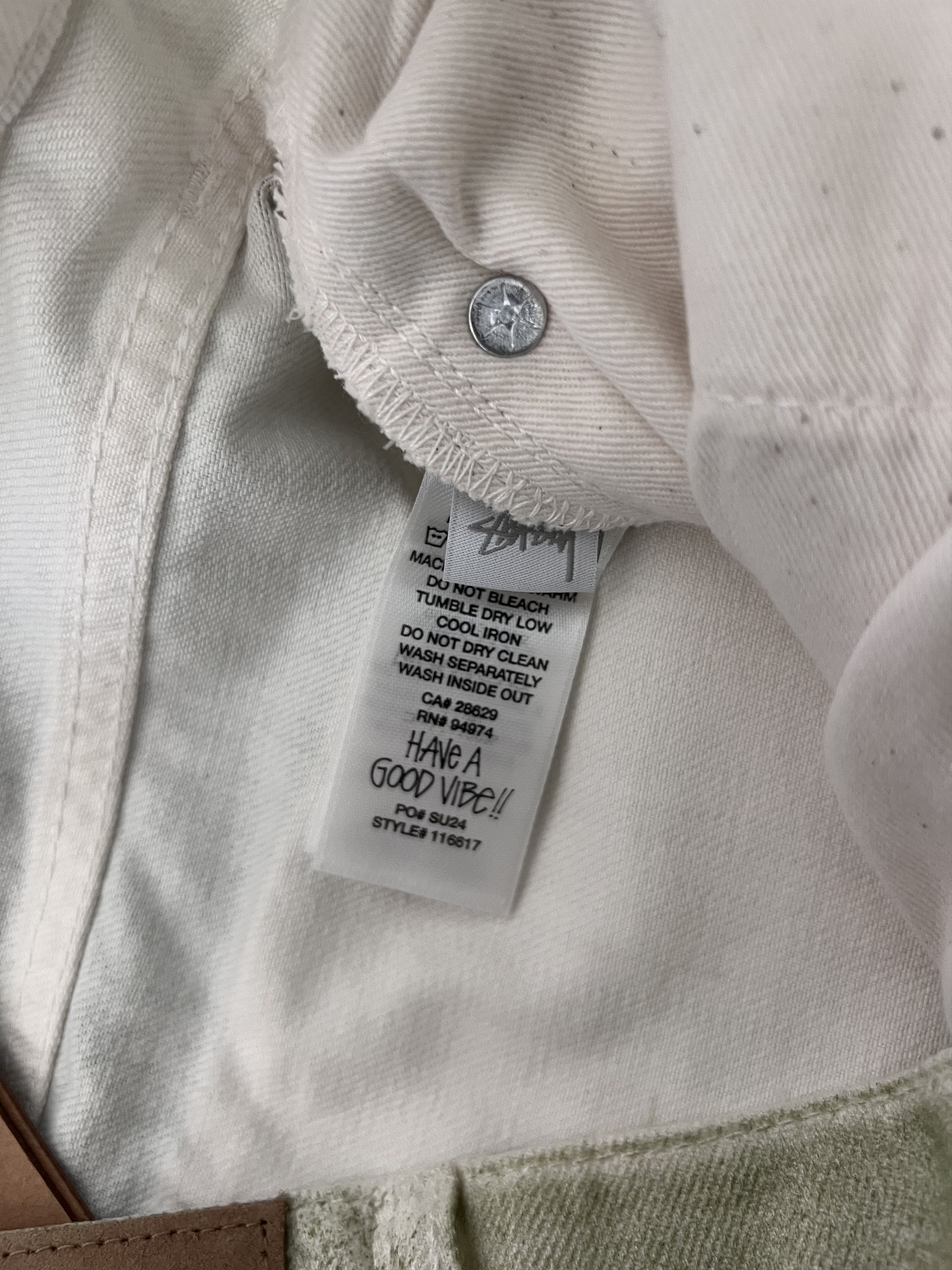Stussy Stussy Big Ol Jeans in Olive Spray Dye Size US 32 / EU 48 - 7 Thumbnail