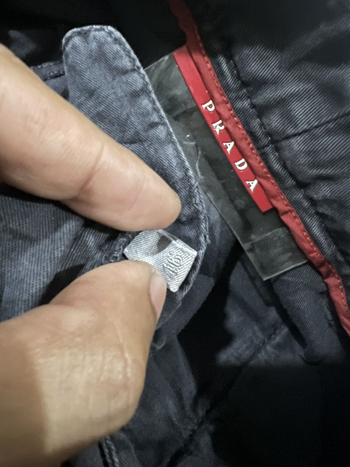 Prada Vintage Prada Milano Special Hook Faded Slate Trouser Khakis Size US 34 / EU 50 - 9 Thumbnail