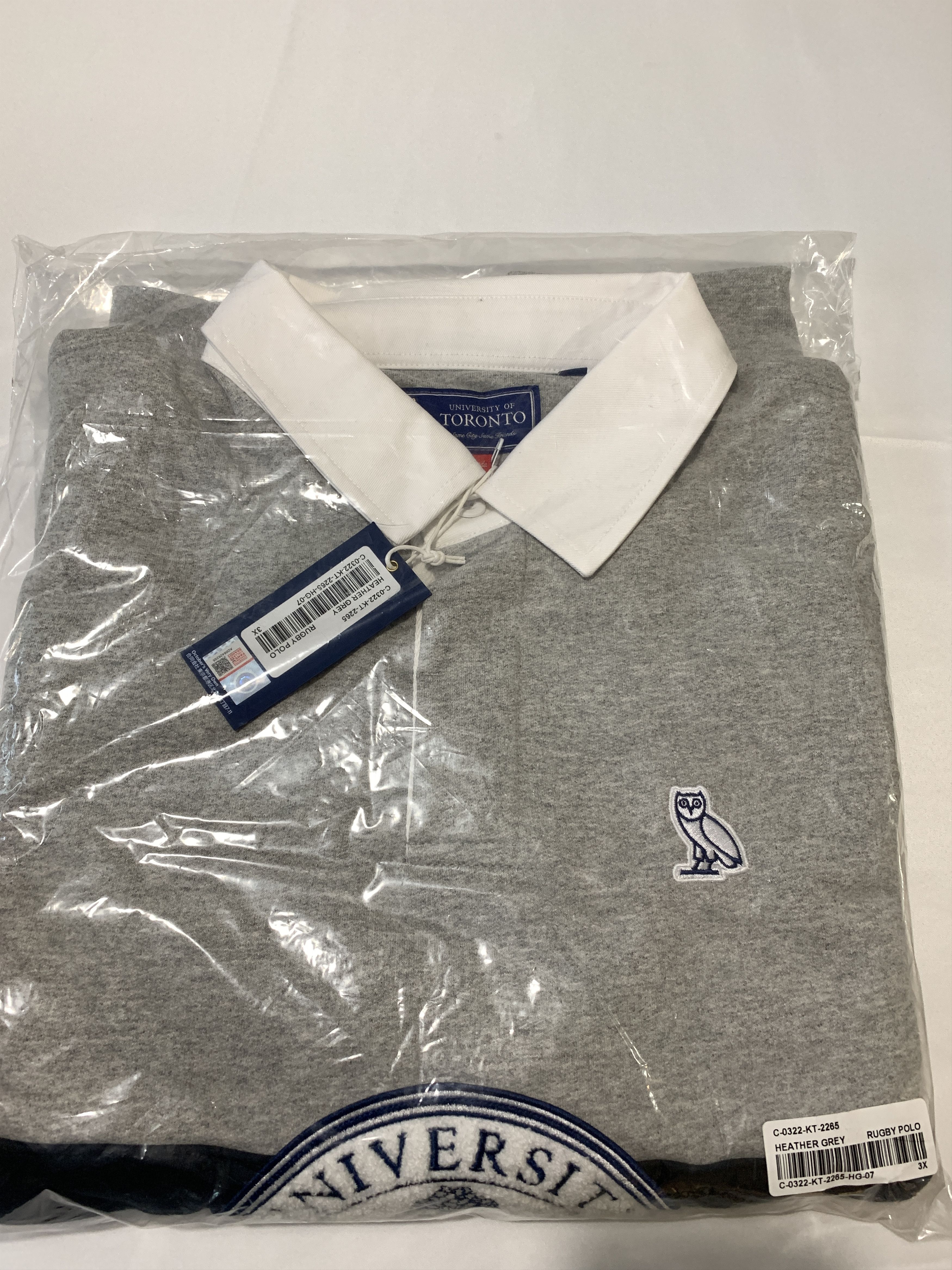 Drake XXXL (3XL) OVO® x U OF T RUGBY POLO Size US XXL / EU 58 / 5 - 3 Thumbnail