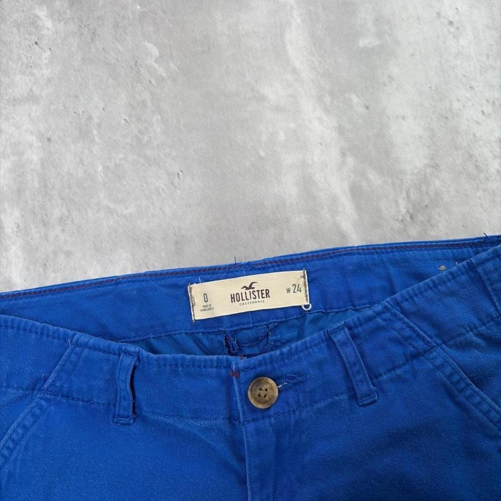 Other Y2K Blue Hollister Surf Grunge Mini Shorts Size 42" / US 20 - 5 Thumbnail