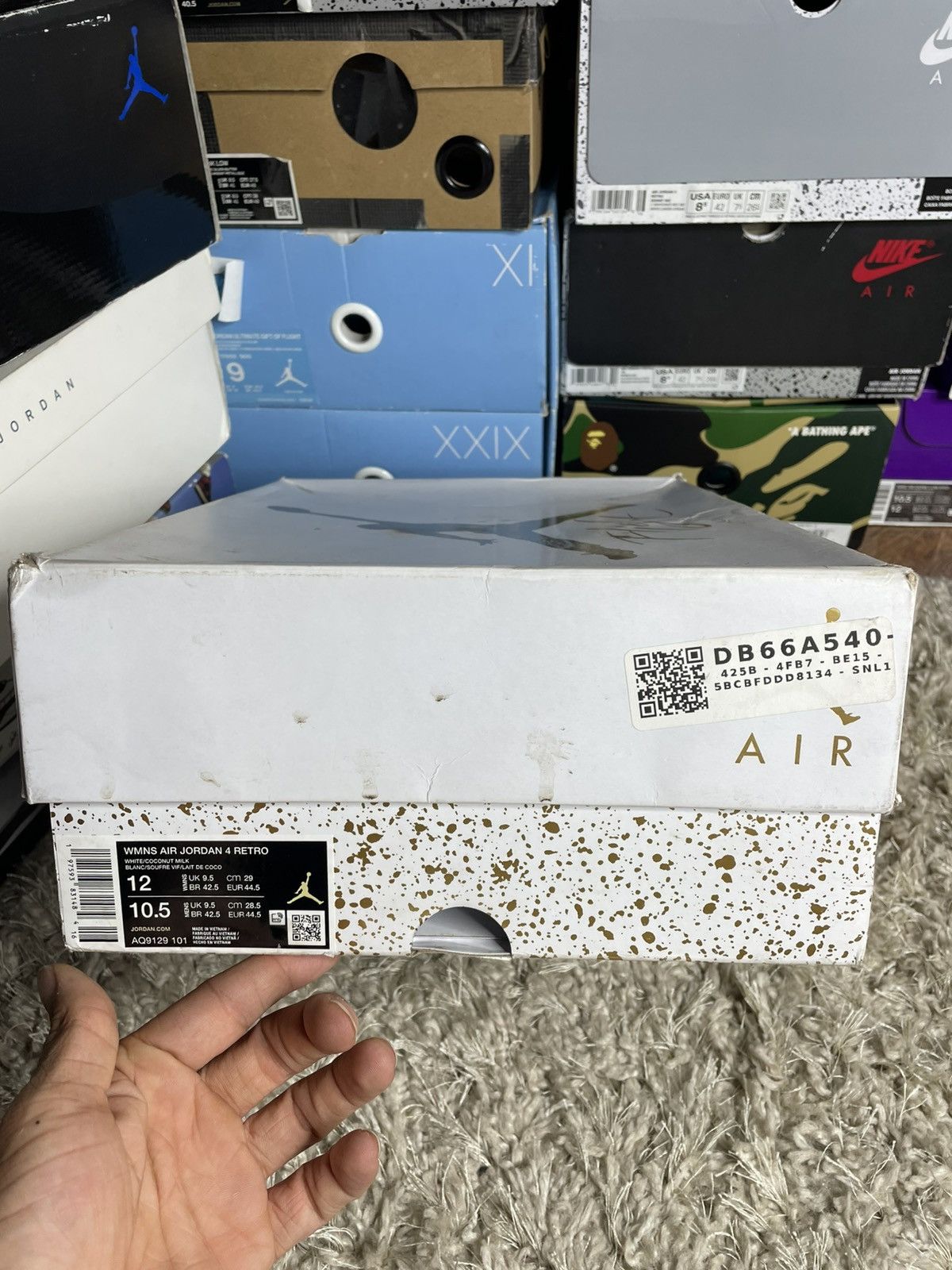 Jordan Brand Jordan 4 Sulfur Size US 10.5 / EU 43-44 - 11 Thumbnail