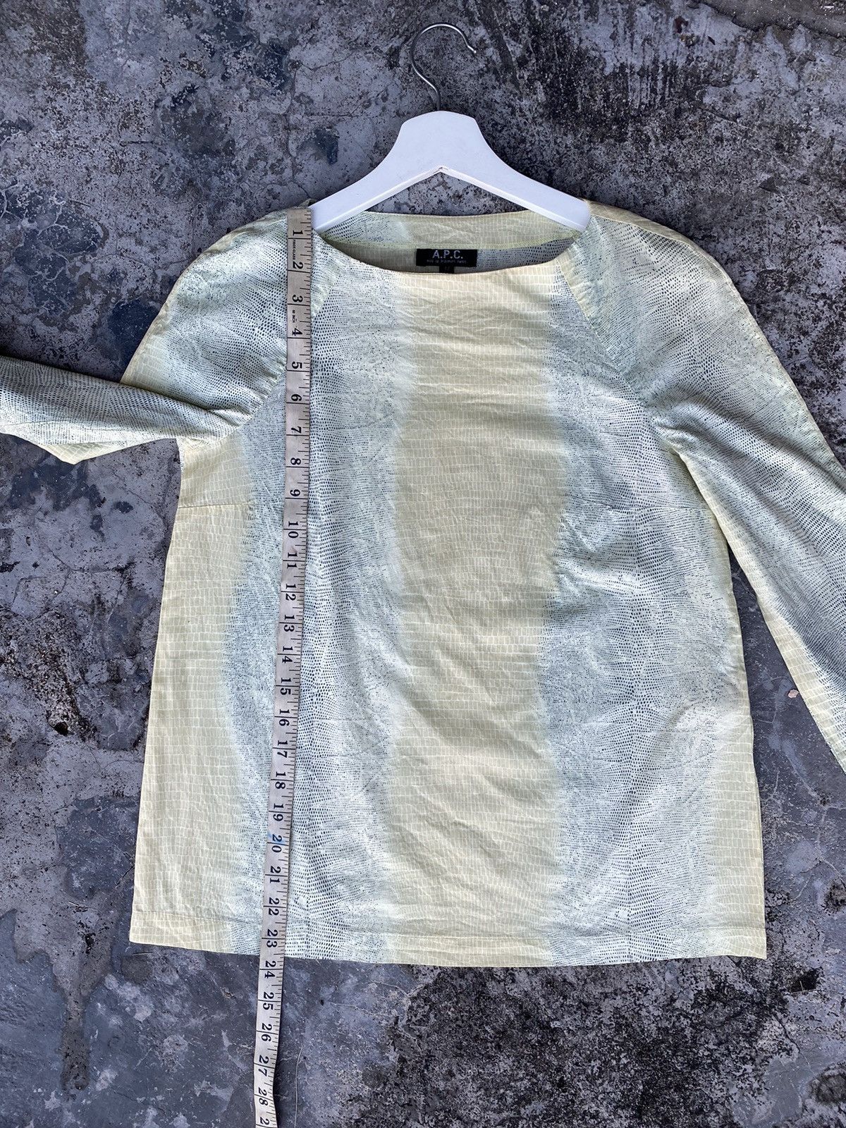 A.P.C. × French Connection × Schneiders A.P.C Rue De Fleurus Paris Blouse Size M / US 6-8 / IT 42-44 - 12 Thumbnail