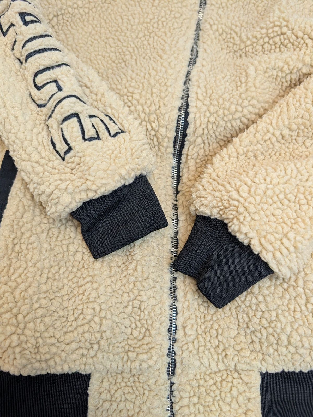 Palace Palace LIFE Sherpa Bomber Reversible Jacket Spellout Skate Size US S / EU 44-46 / 1 - 8 Thumbnail
