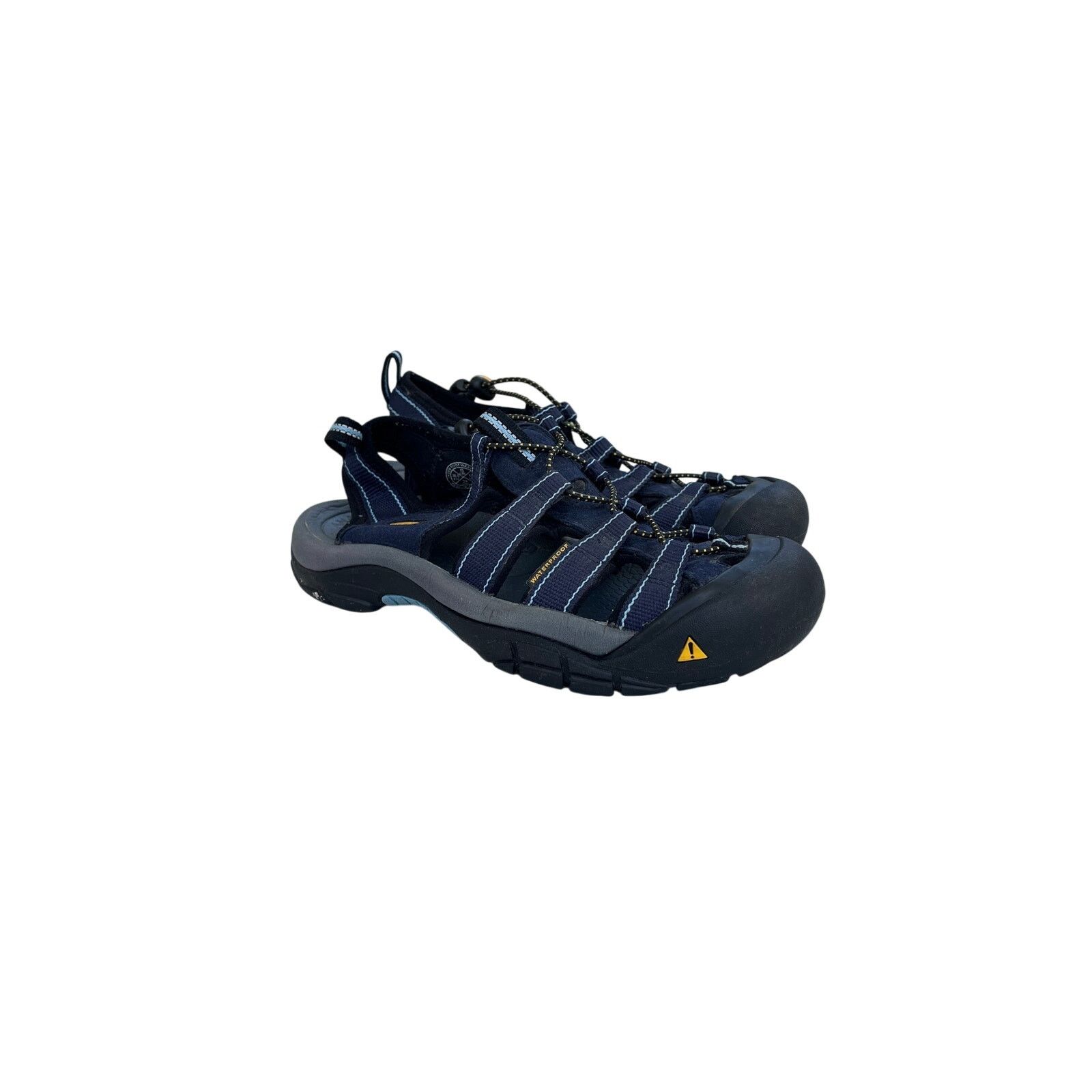 KEEN Keen Newport H2 Sandals Strappy Size 8 Navy Blue Yellow Size US 8 / IT 38 - 3 Thumbnail