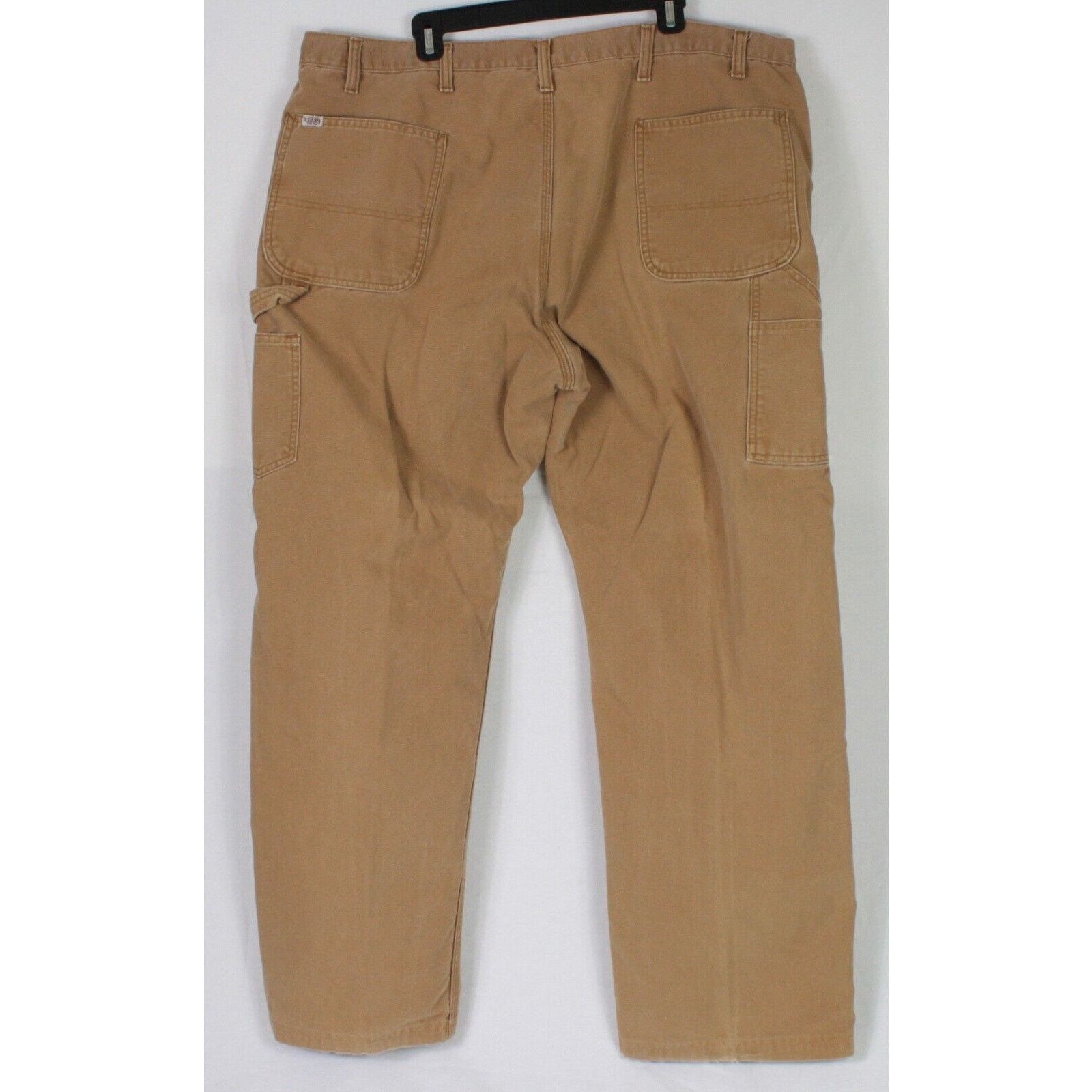 Big Mac BIG MAC Carpenter Work Pants Tan Duck Canvas Utility 46x36 Size US 44 / EU 60 - 3 Thumbnail