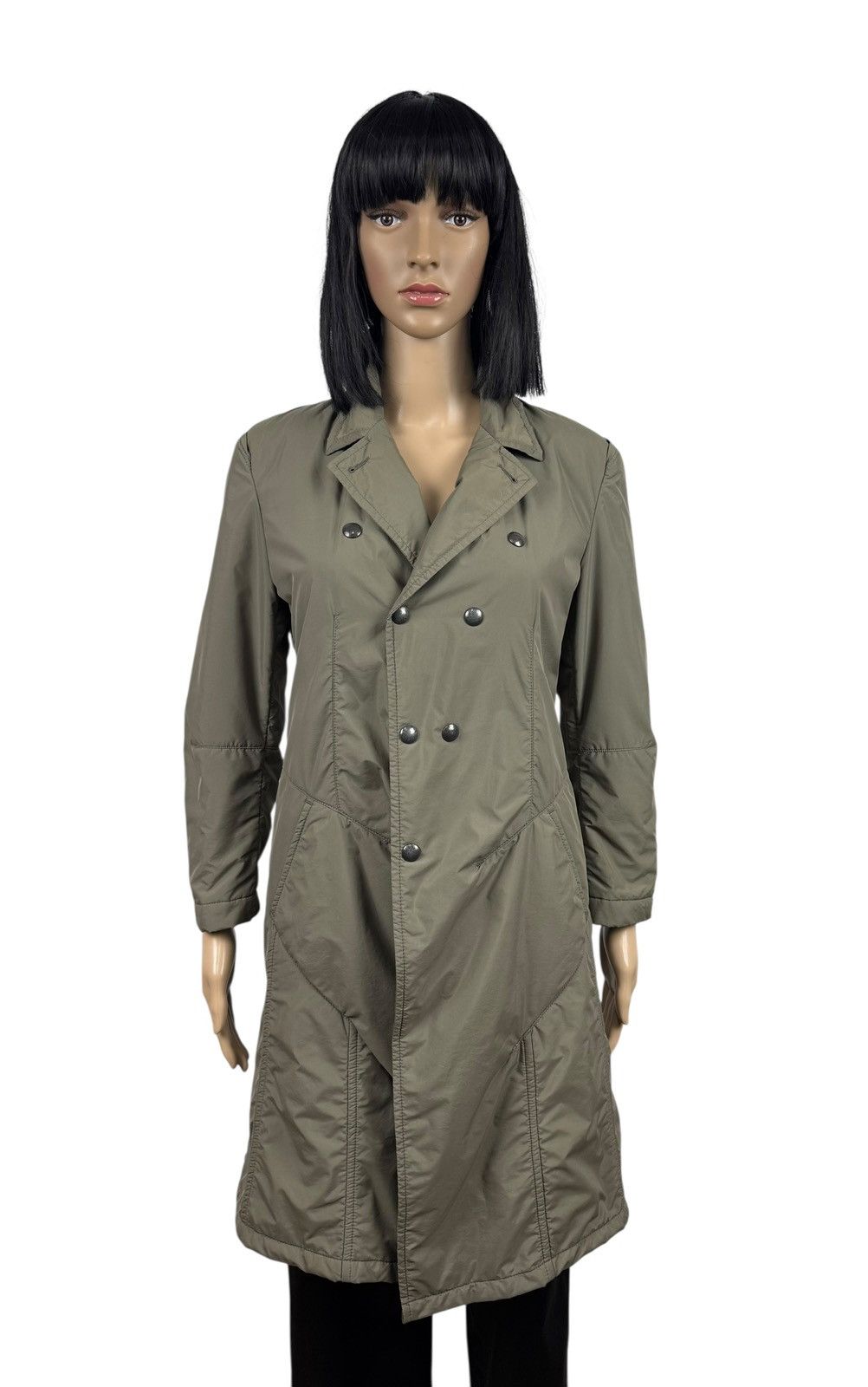 Marithe + Francois Girbaud Marithe Francois Girbaud Nylon Trench Coat Vintage size IT42 Size M / US 6-8 / IT 42-44 - 1 Thumbnail
