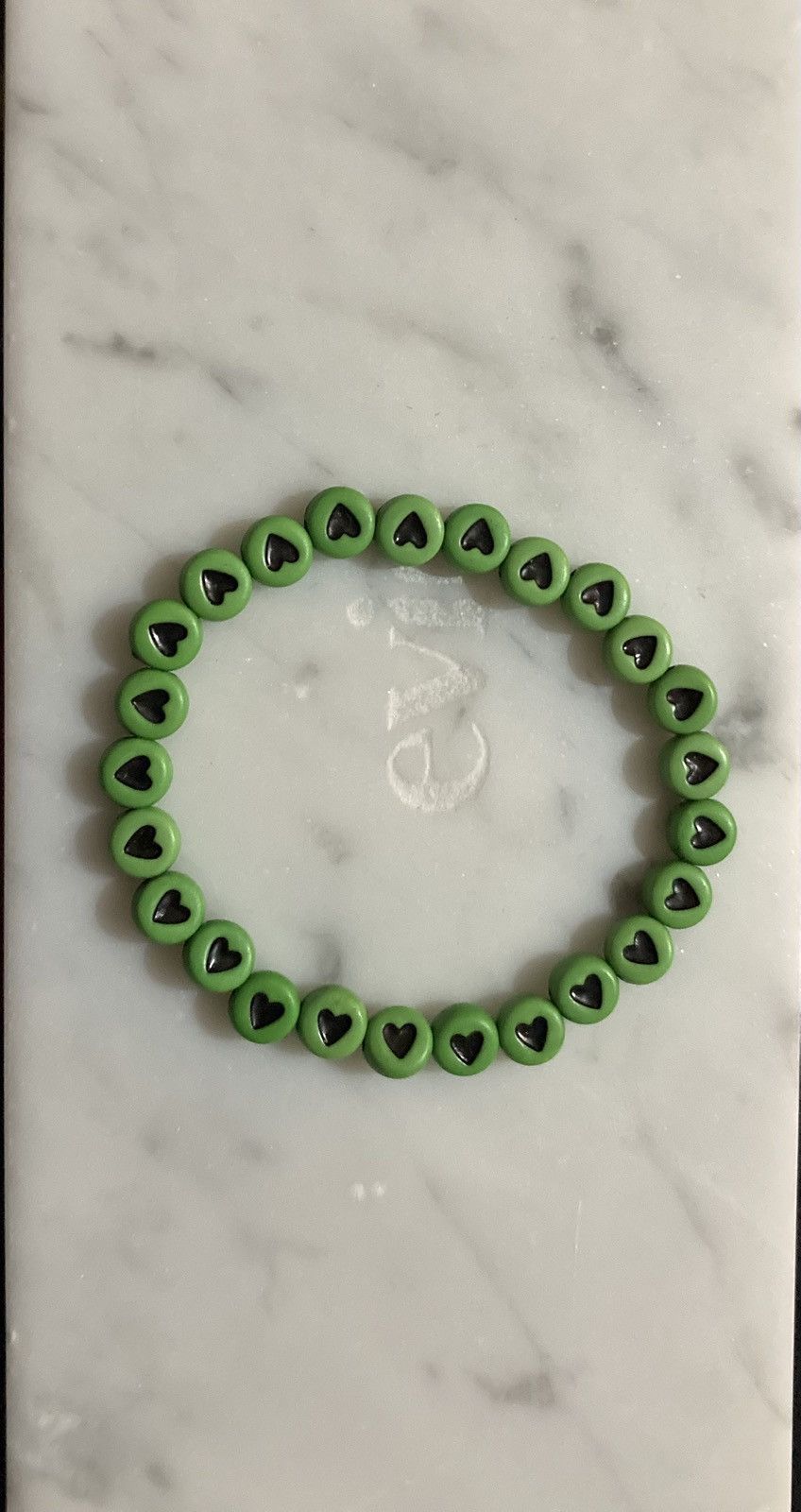 Other Green hearts beaded bracelet Size ONE SIZE - 1 Preview