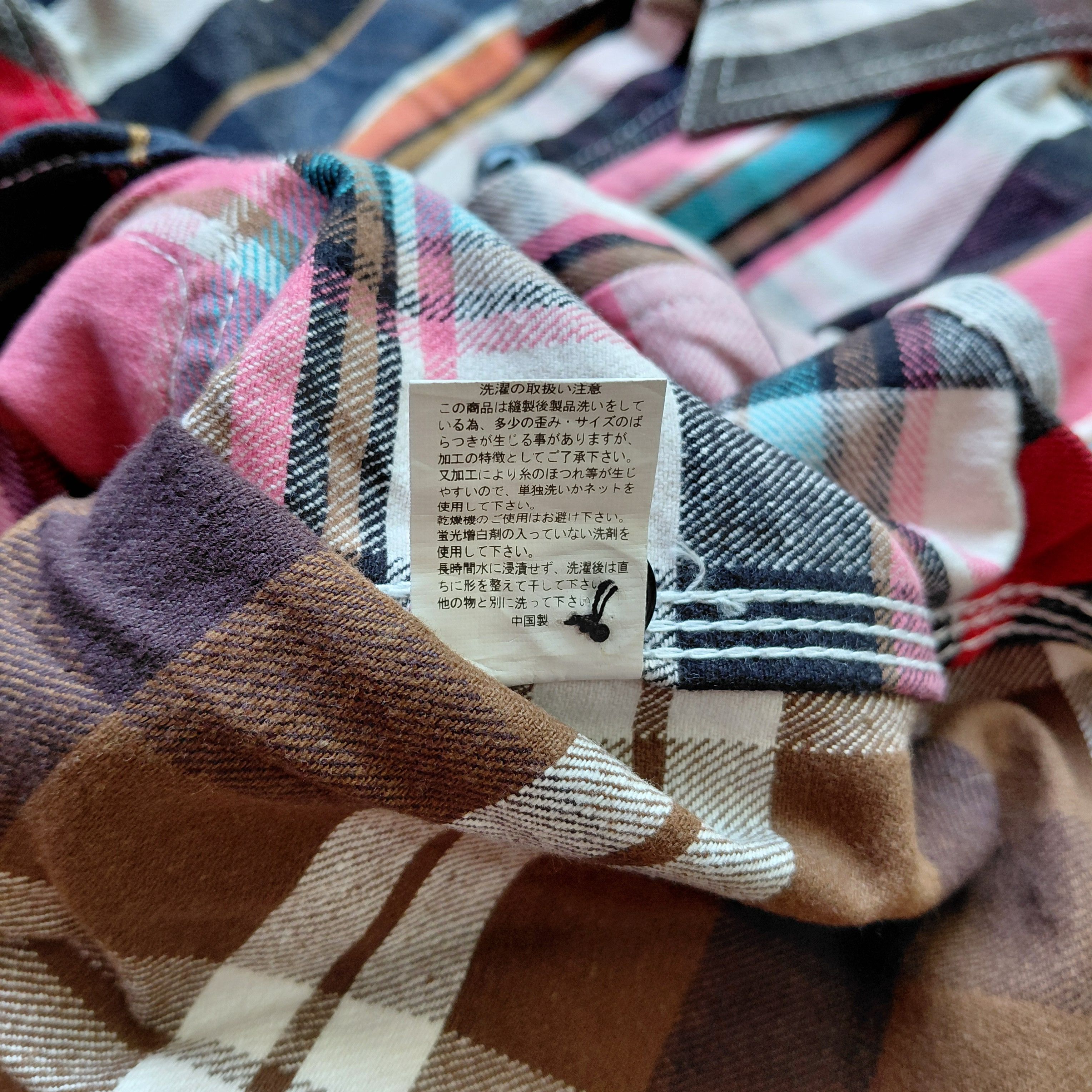 The Real McCoy's Houston Union Made Flanel Shirt Size US S / EU 44-46 / 1 - 5 Thumbnail