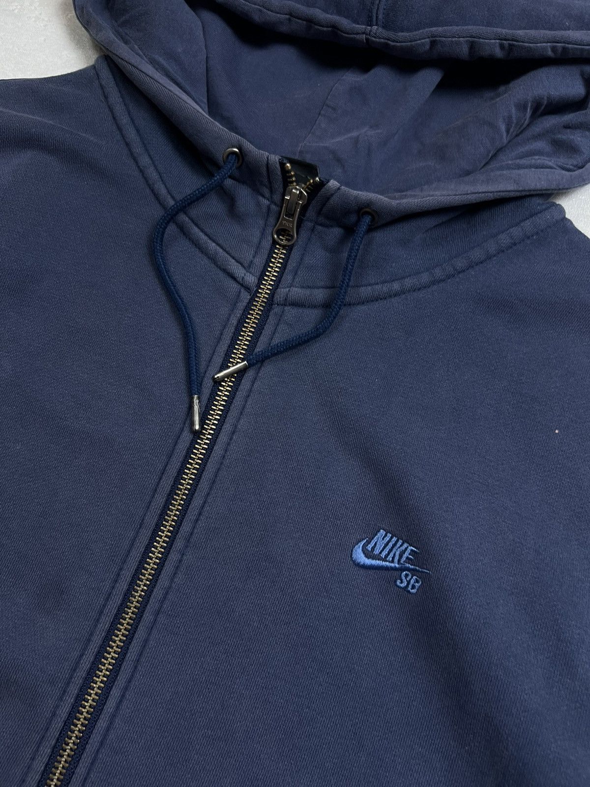 Nike 00s Nike SB Vintage Y2K Oversized Retro Zip Hoodie Size US M / EU 48-50 / 2 - 4 Thumbnail