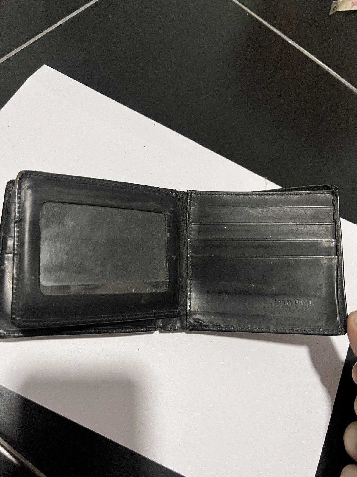 Jean Paul Gaultier × Vintage Jean-Paul Gaultier Black and Silver Wallet-purses Size ONE SIZE - 3 Thumbnail